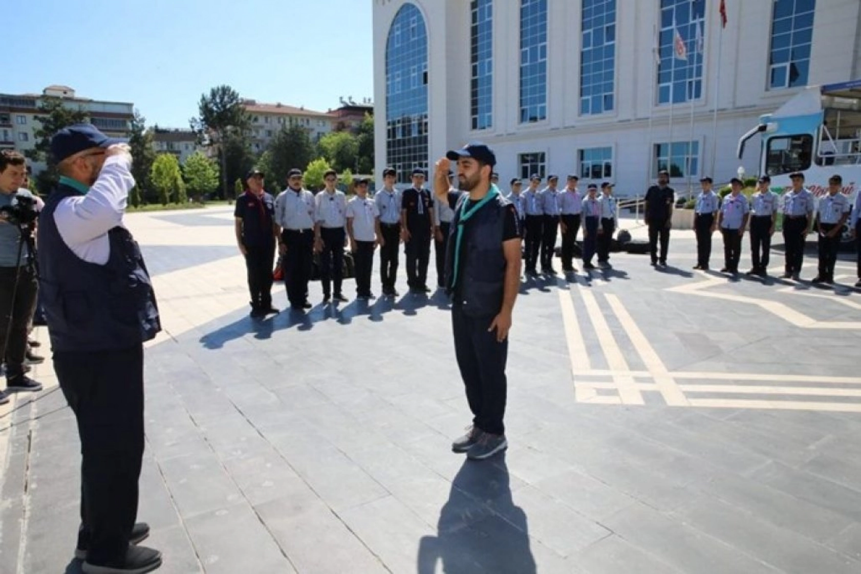 İspendere şifalı içmelerinde izcilik kampı