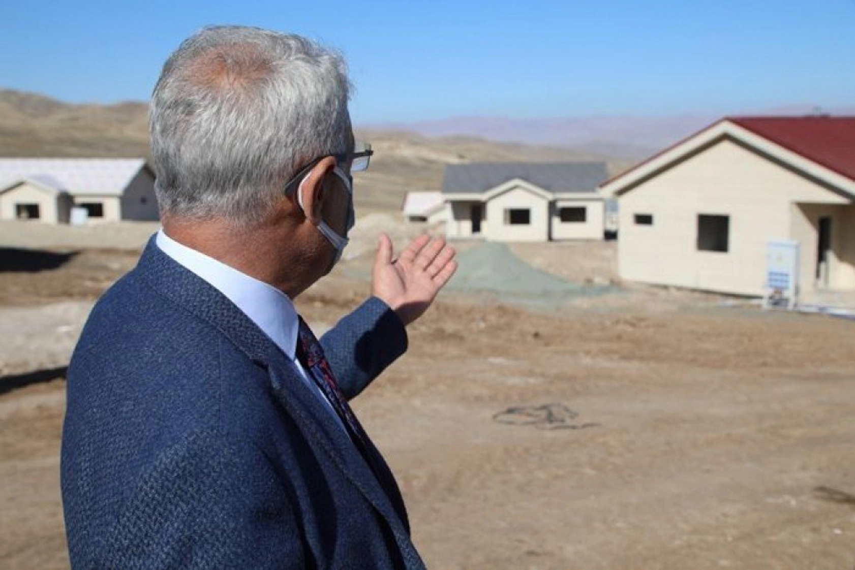 Başkan Güder, Bulutlu'daki Köy Evlerini İnceledi