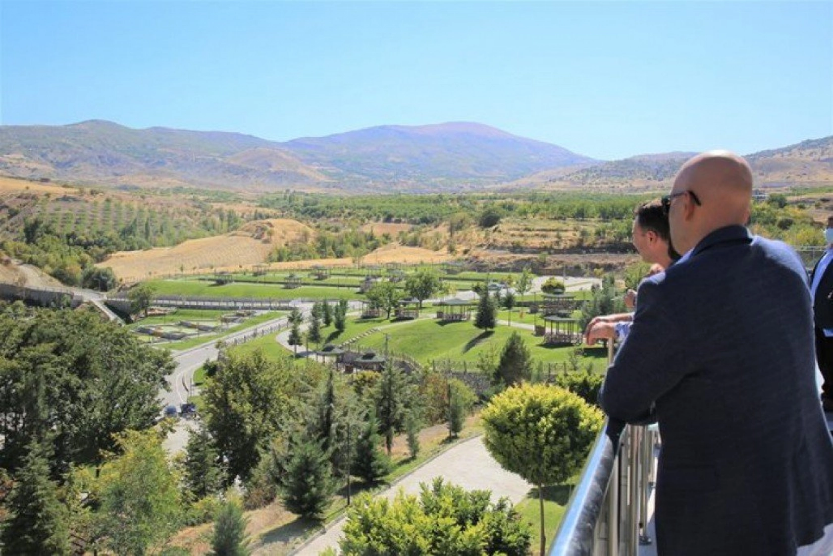 Turizmcilere İspendere Şifalı İçmeleri Tanıtımından Kareler