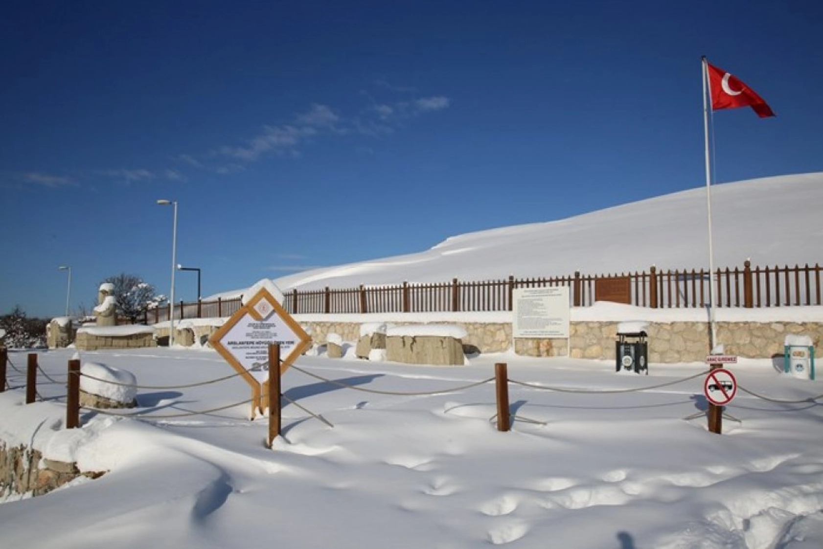 Dünya Mirası Arslantepe Höyüğü'nde Kartpostallık Görüntüler