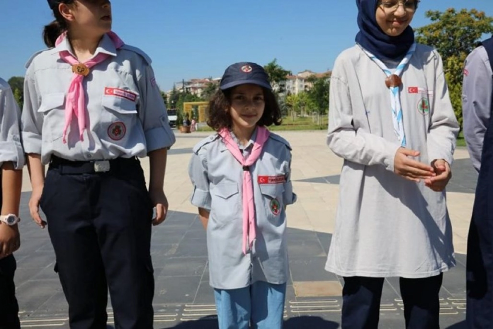 İspendere şifalı içmelerinde izcilik kampı