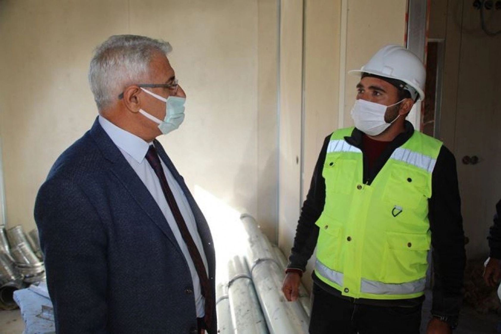 Başkan Güder, Bulutlu'daki Köy Evlerini İnceledi