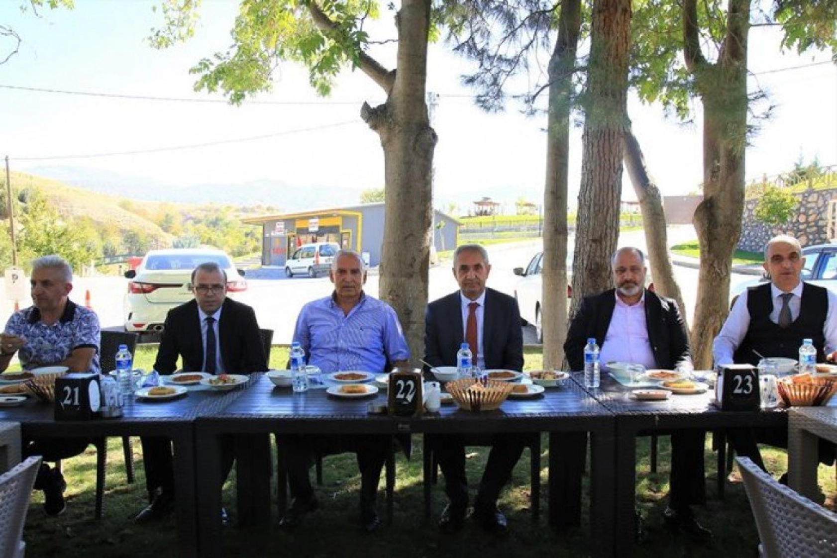 Turizmcilere İspendere Şifalı İçmeleri Tanıtımından Kareler