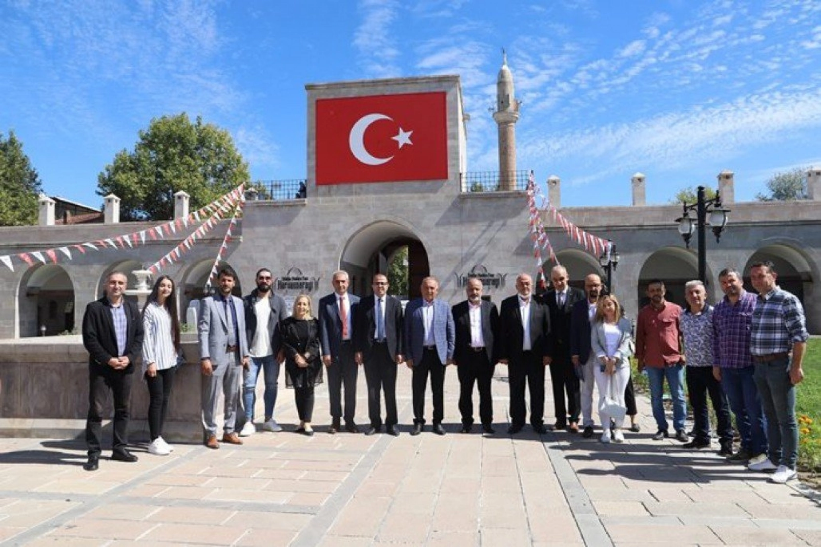 Turizmcilere İspendere Şifalı İçmeleri Tanıtımından Kareler