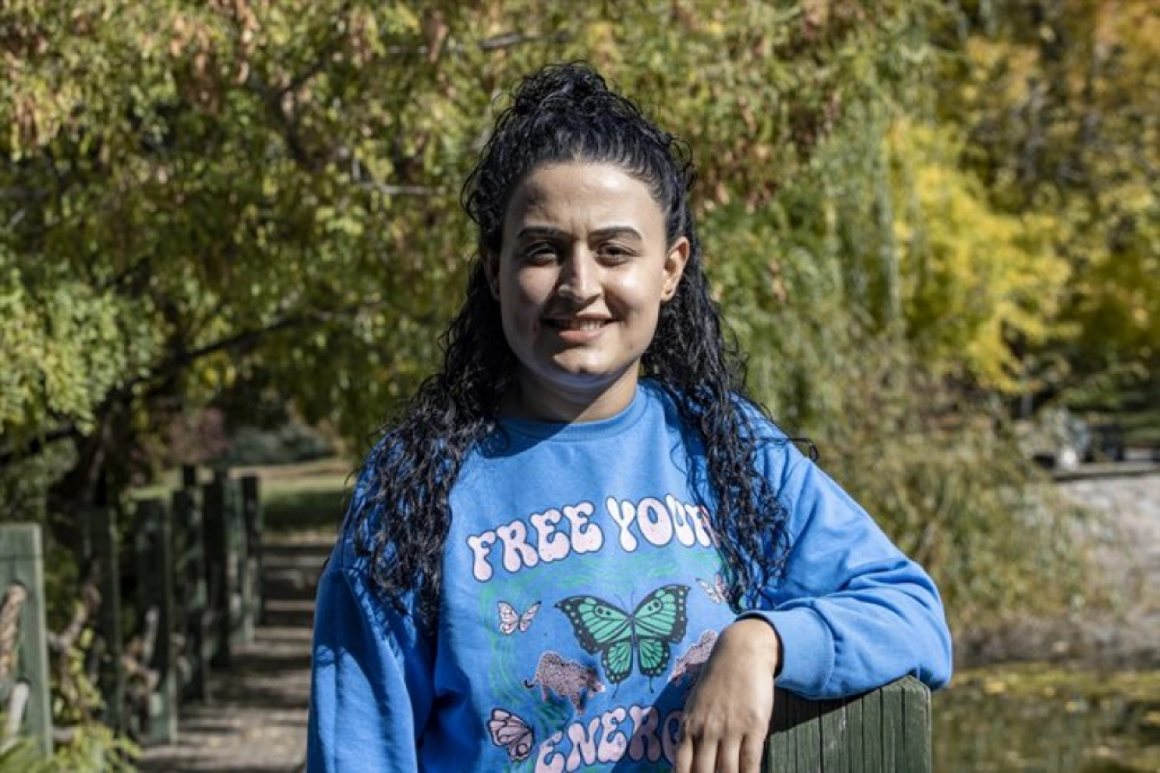 Atatürk Üniversitesi yerleşkesi ve Ata Botanik Bahçe'de sonbahar renkleri hakim oldu