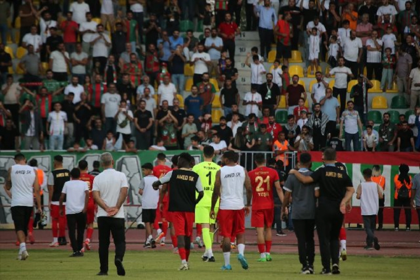 Yeni Malatyaspor-Amed Sportif Faaliyetler maçından Kareler