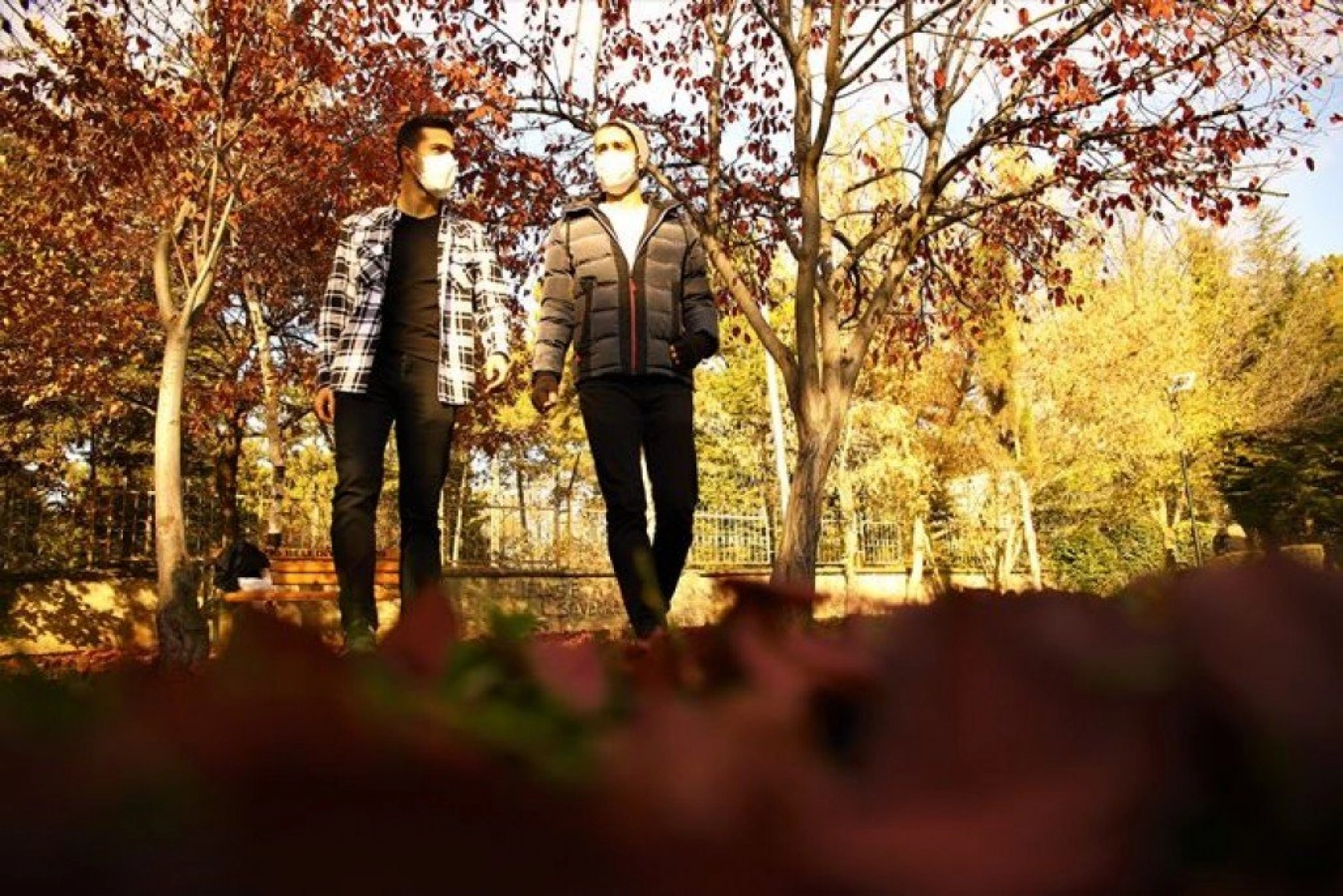 Elazığ'da sonbaharın son demleri görsel şölen oluşturuyor