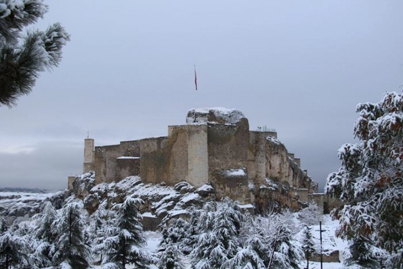 Harput'ta kartpostallık görüntüler oluştu