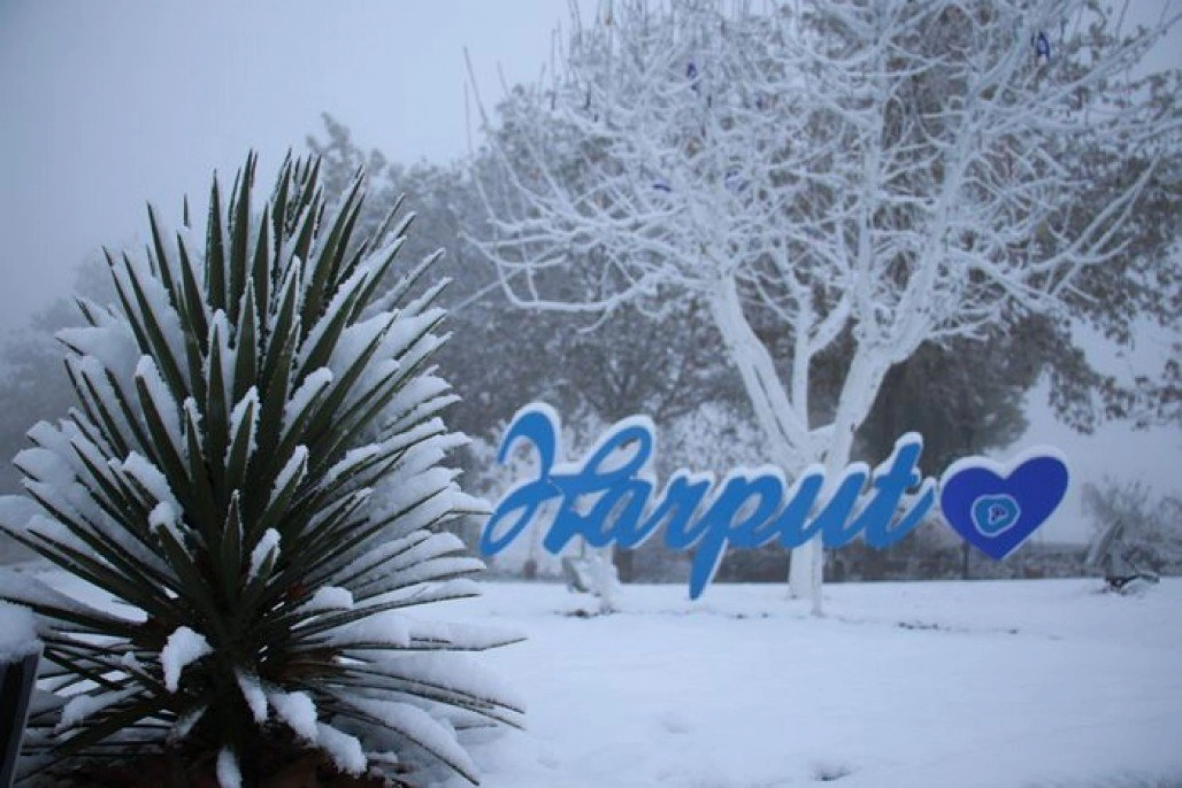 Harput'ta kartpostallık görüntüler oluştu