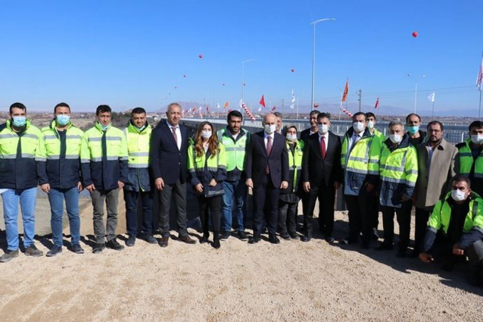 Yeni Tohma köprüsü hizmete açıldı