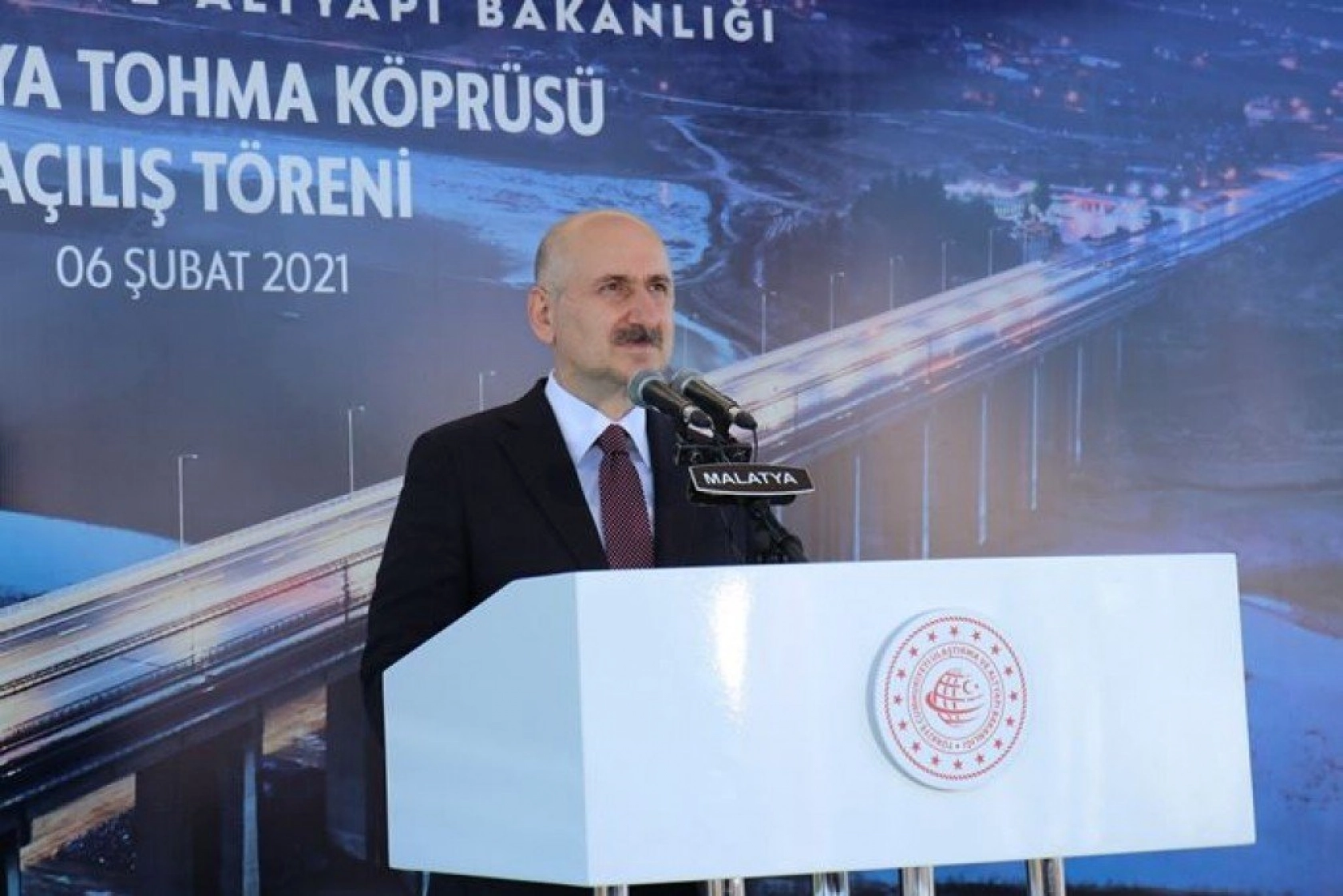 Yeni Tohma köprüsü hizmete açıldı