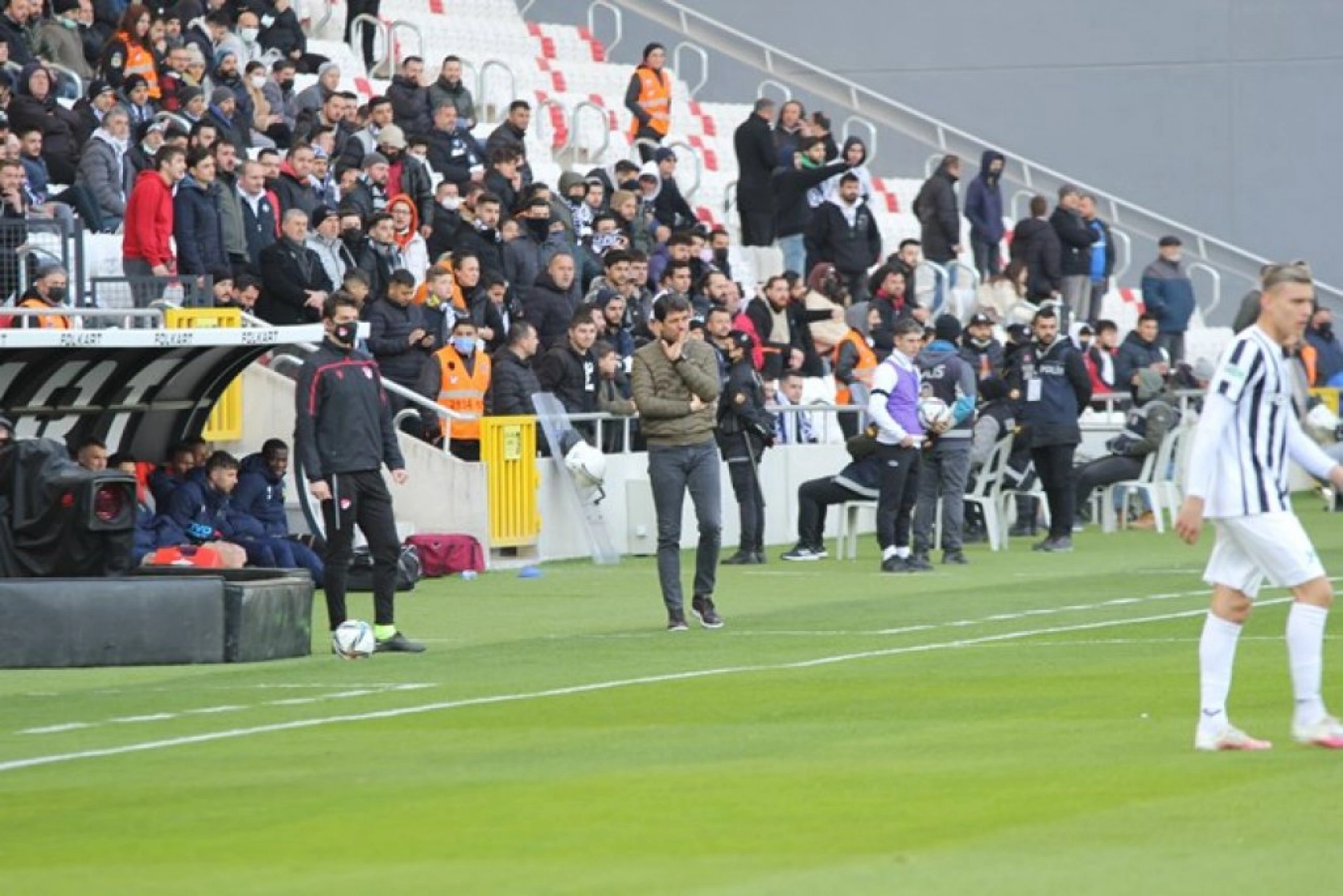 Altay Yeni Malatyaspor Karşılaşmasından Kareler