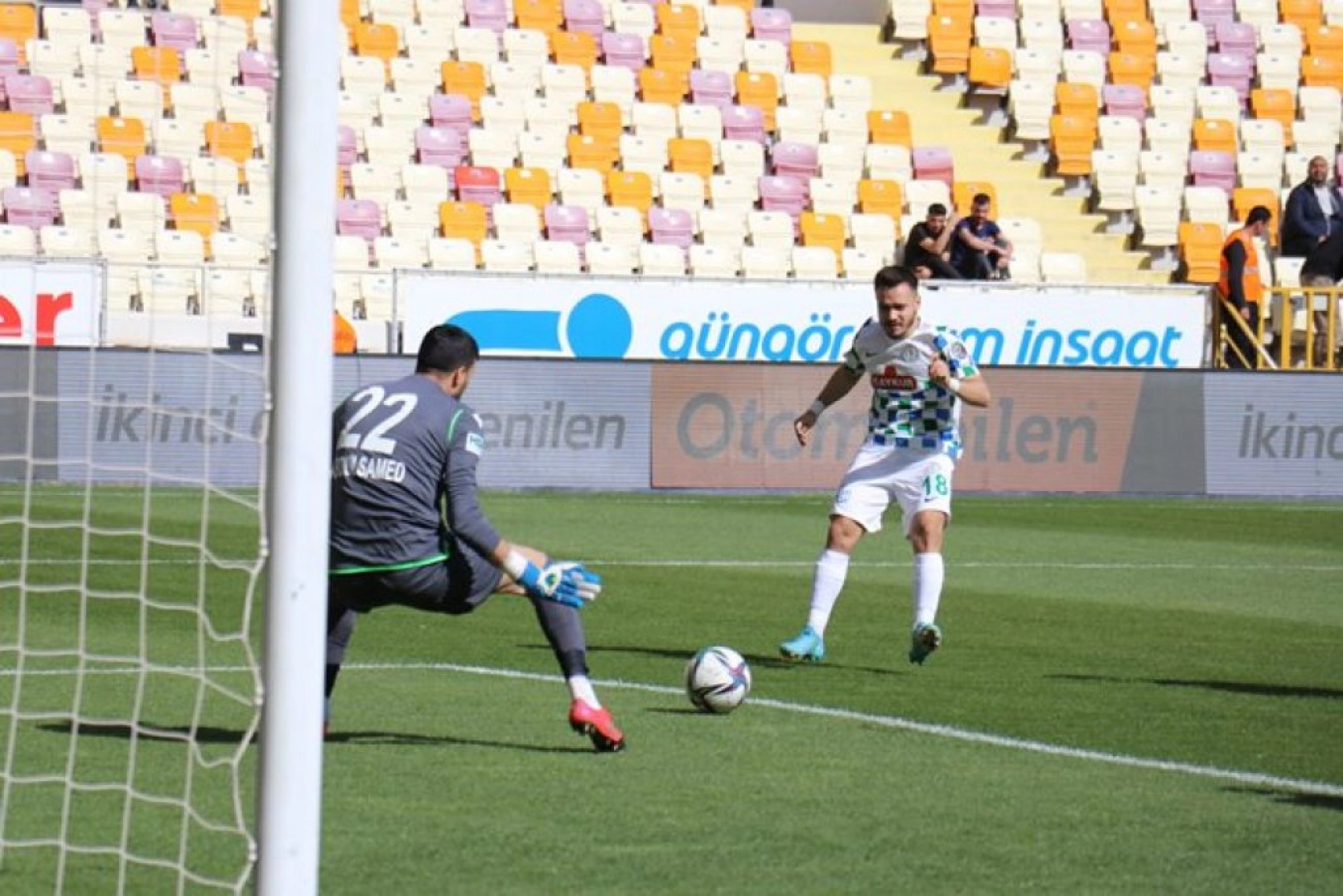 Çaykur Rizespor Yeni Malatyaspor Karşılaşmasından Kareler