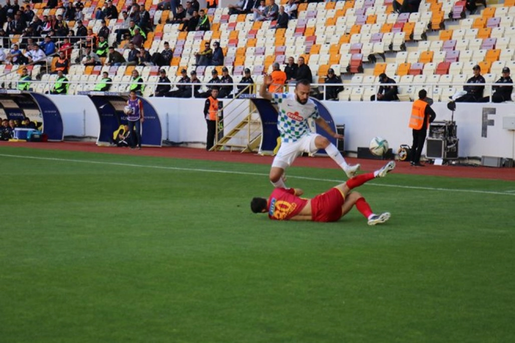 Çaykur Rizespor Yeni Malatyaspor Karşılaşmasından Kareler