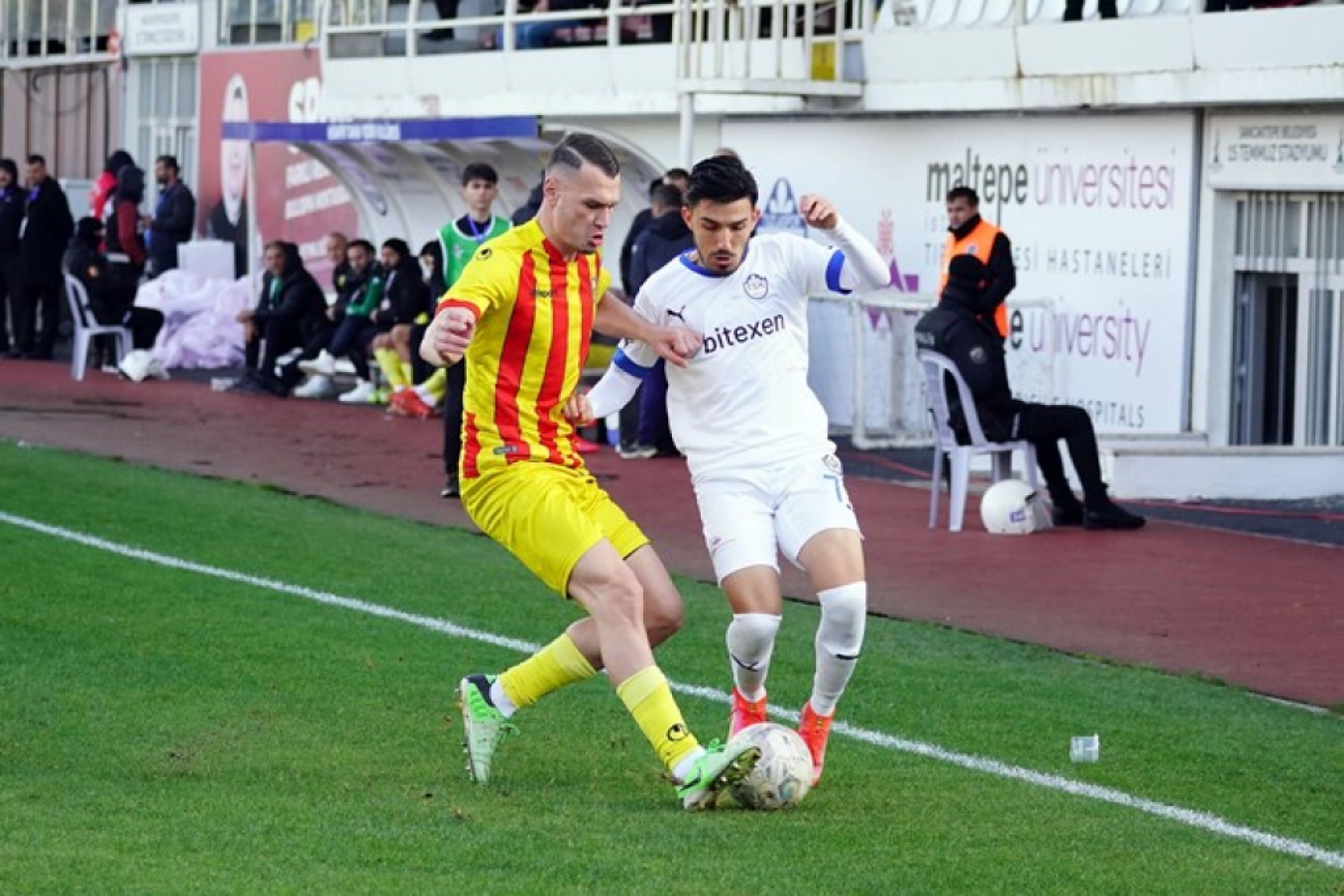 Tuzlaspor Yeni Malatyaspor Karşılaşmasından Kareler