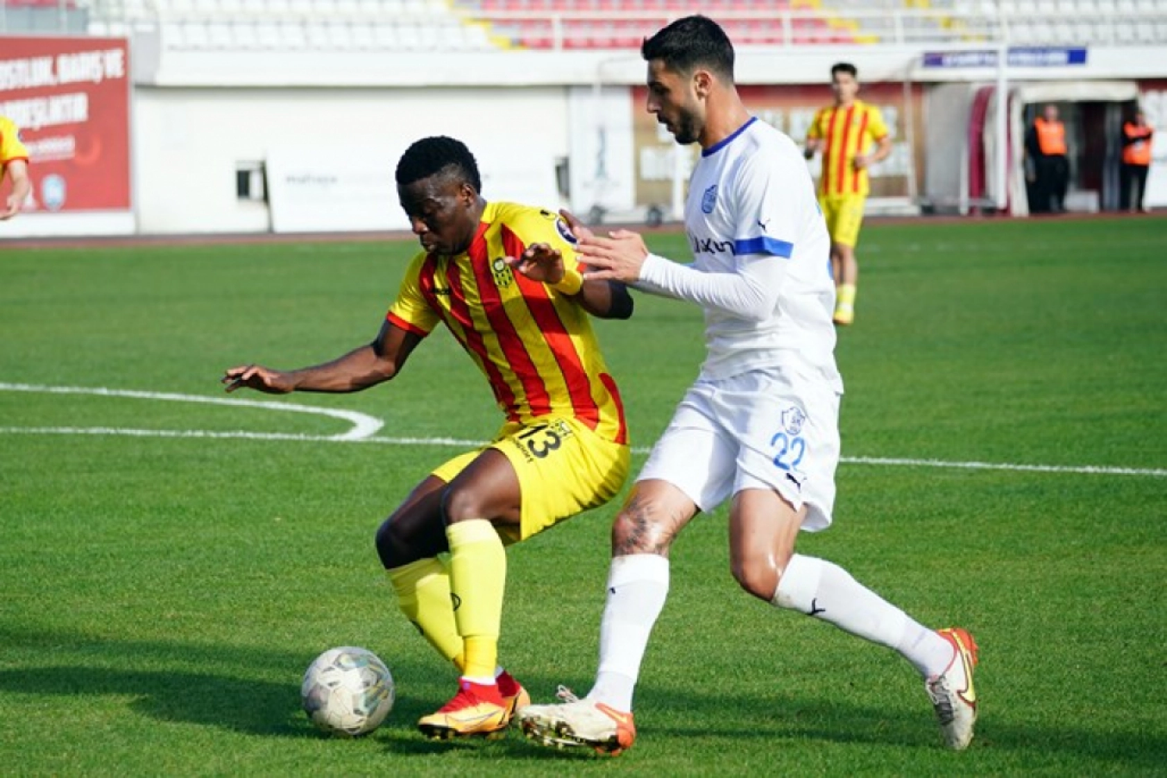 Tuzlaspor Yeni Malatyaspor Karşılaşmasından Kareler