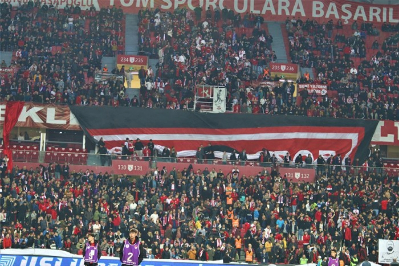 Samsunspor Yeni Malatyaspor Karşılaşmasından Kareler