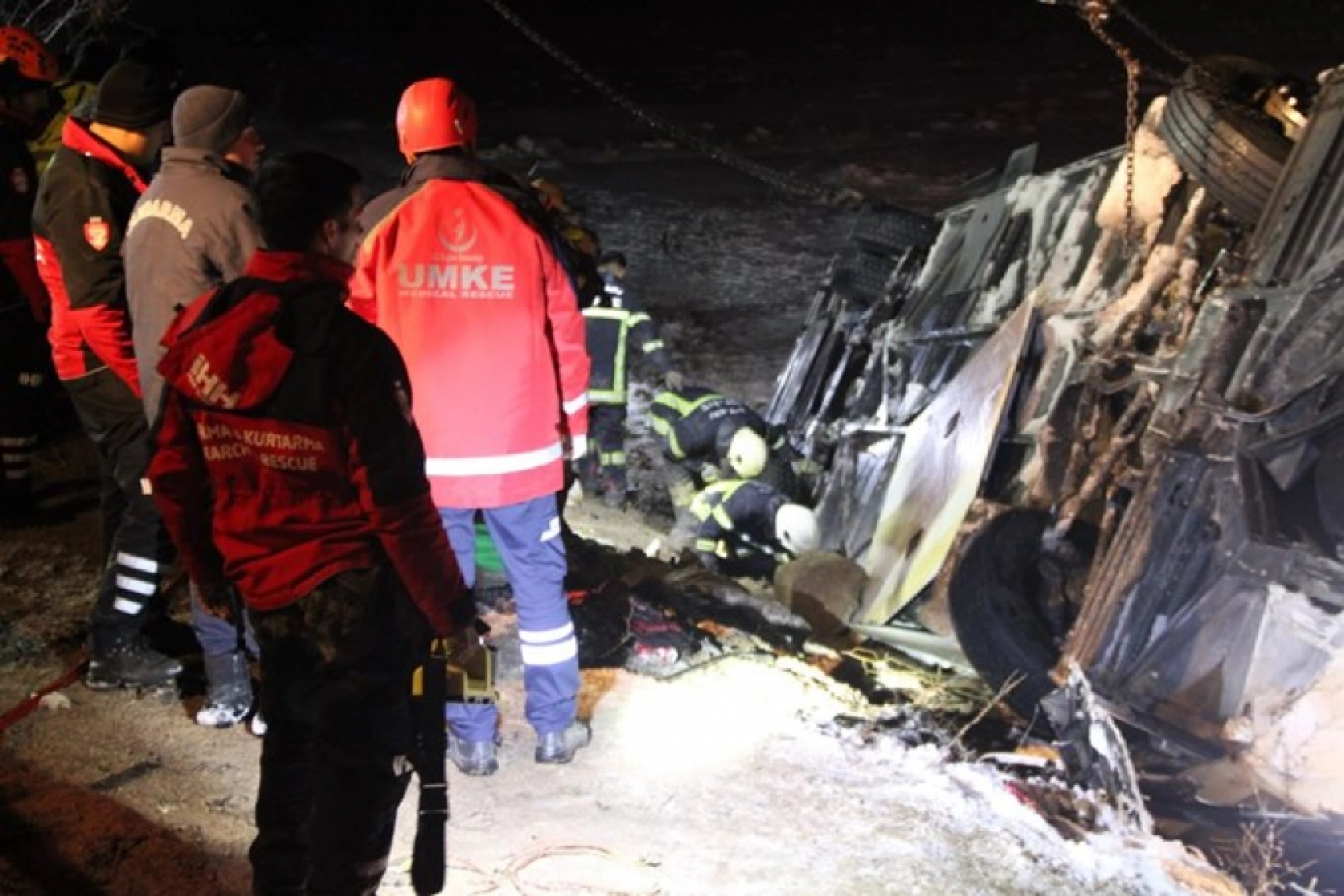 Malatya-Kayseri Yolu Kaza Resimleri