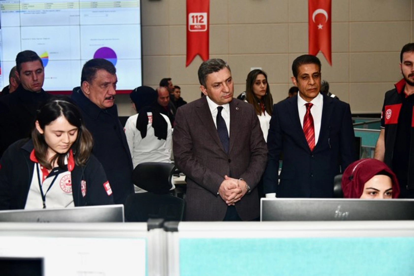 Vali Hulusi Şahin'den Yeni Yıl Ziyaretleri