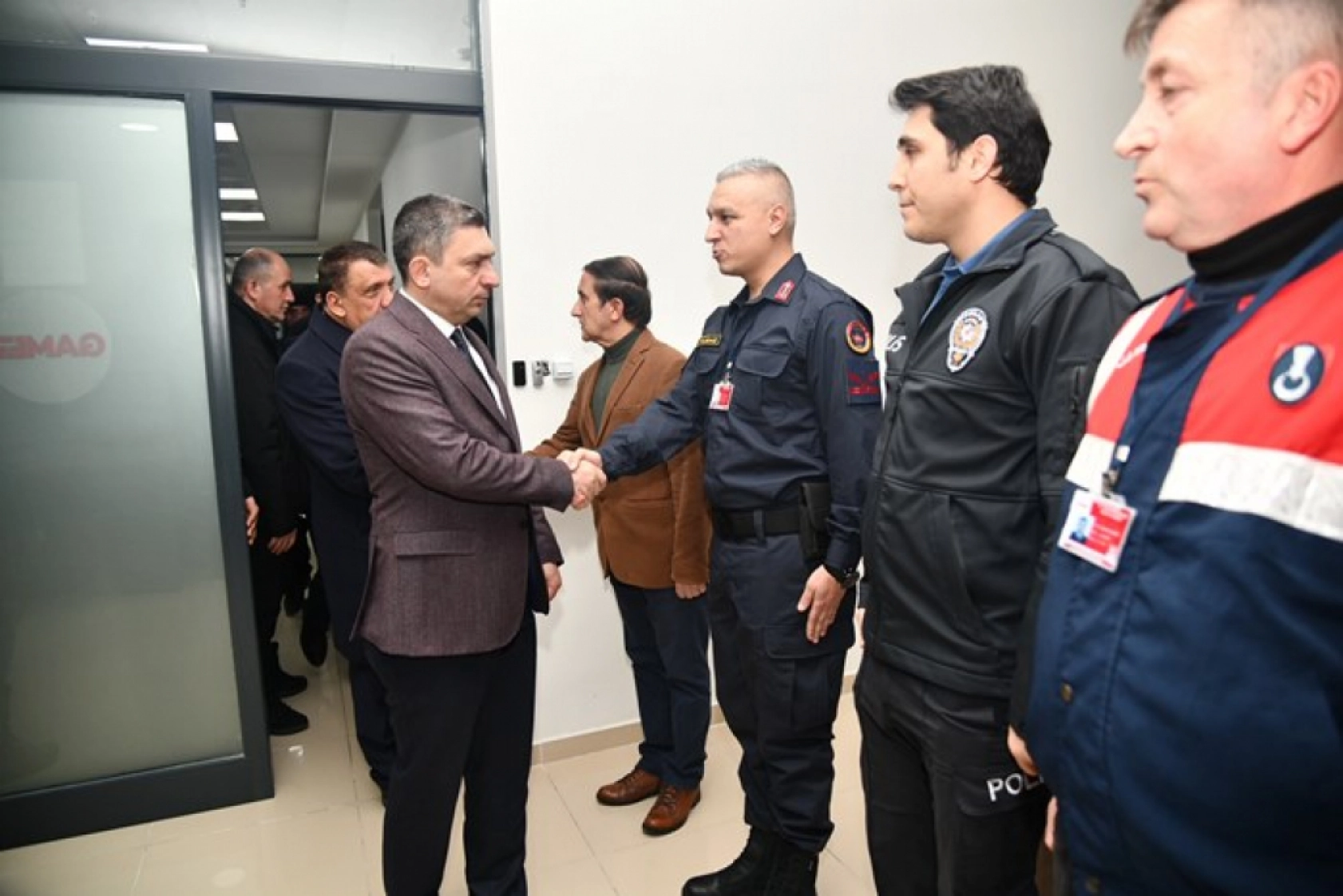 Vali Hulusi Şahin'den Yeni Yıl Ziyaretleri