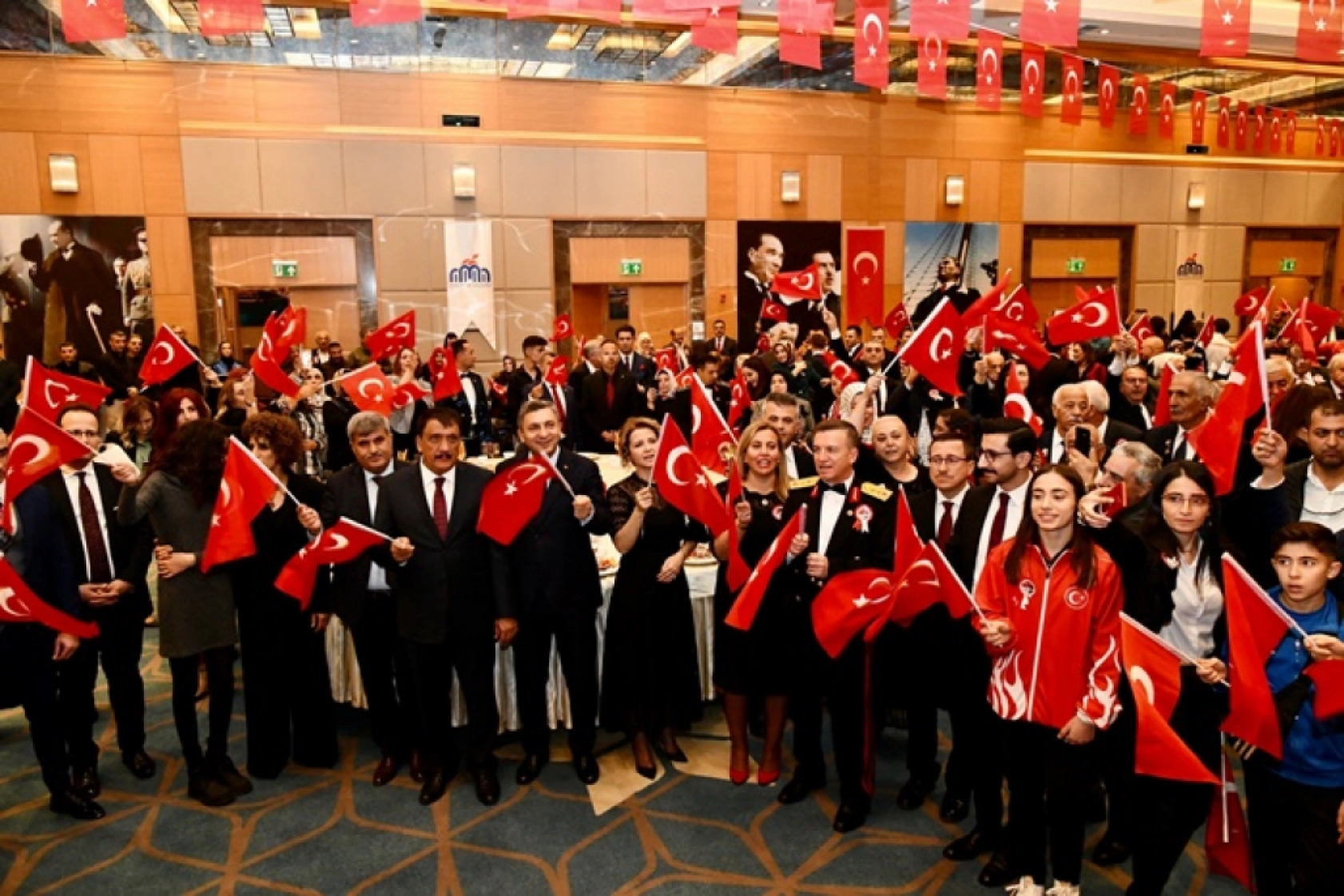 Malatya'da Cumhuriyet Resepsiyonu