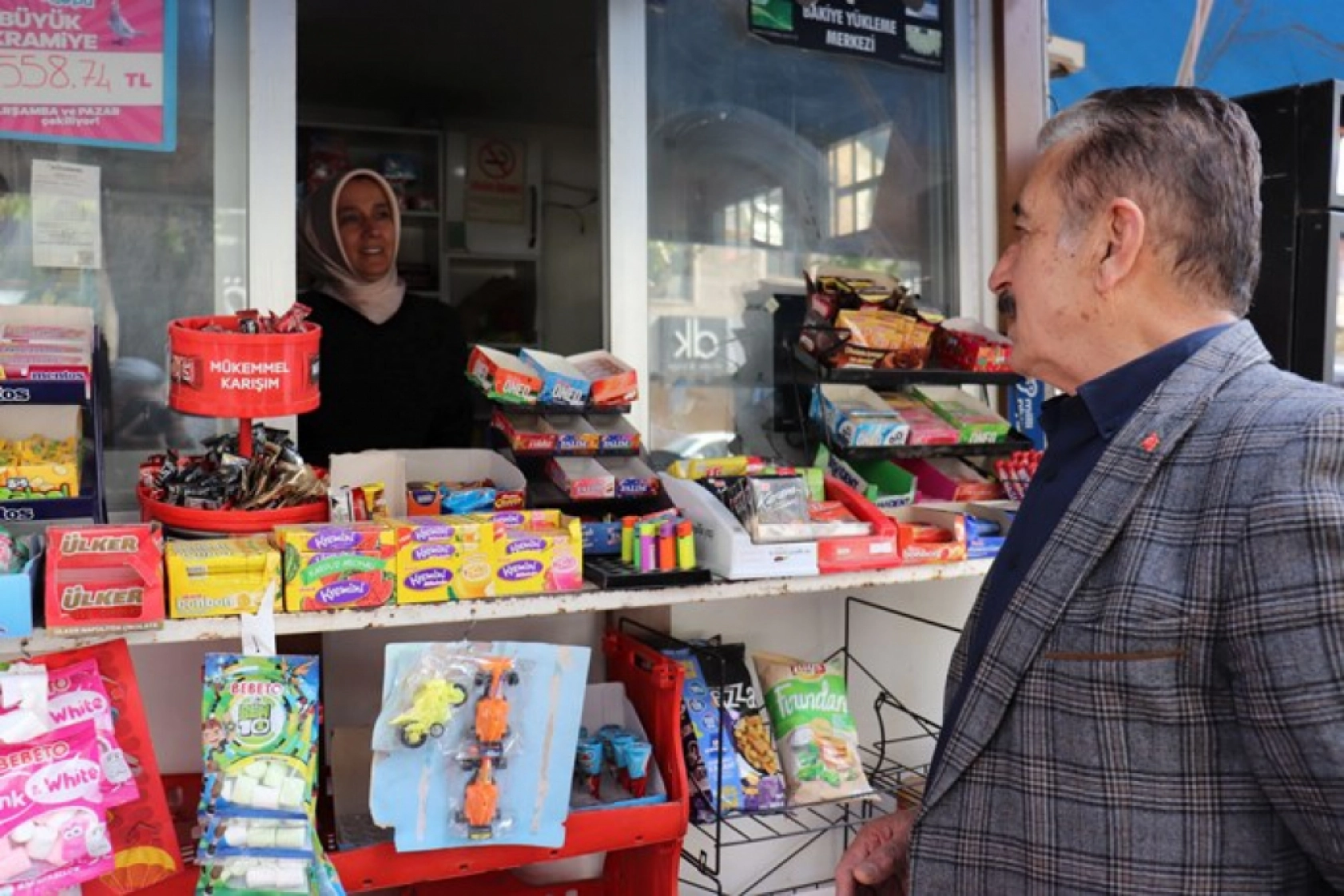 Keskin, Esnaf işyerini açarak Malatya'yı canlı gösteriyor