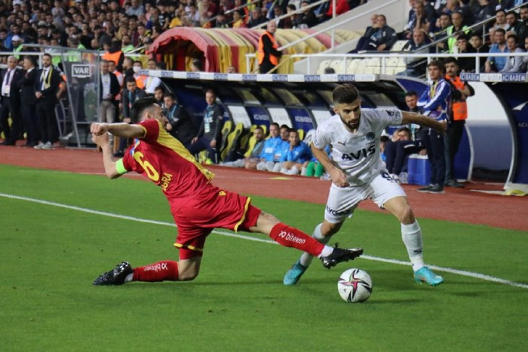 Yeni Malatyaspor Fenerbahce Karşılaşmasından Kareler