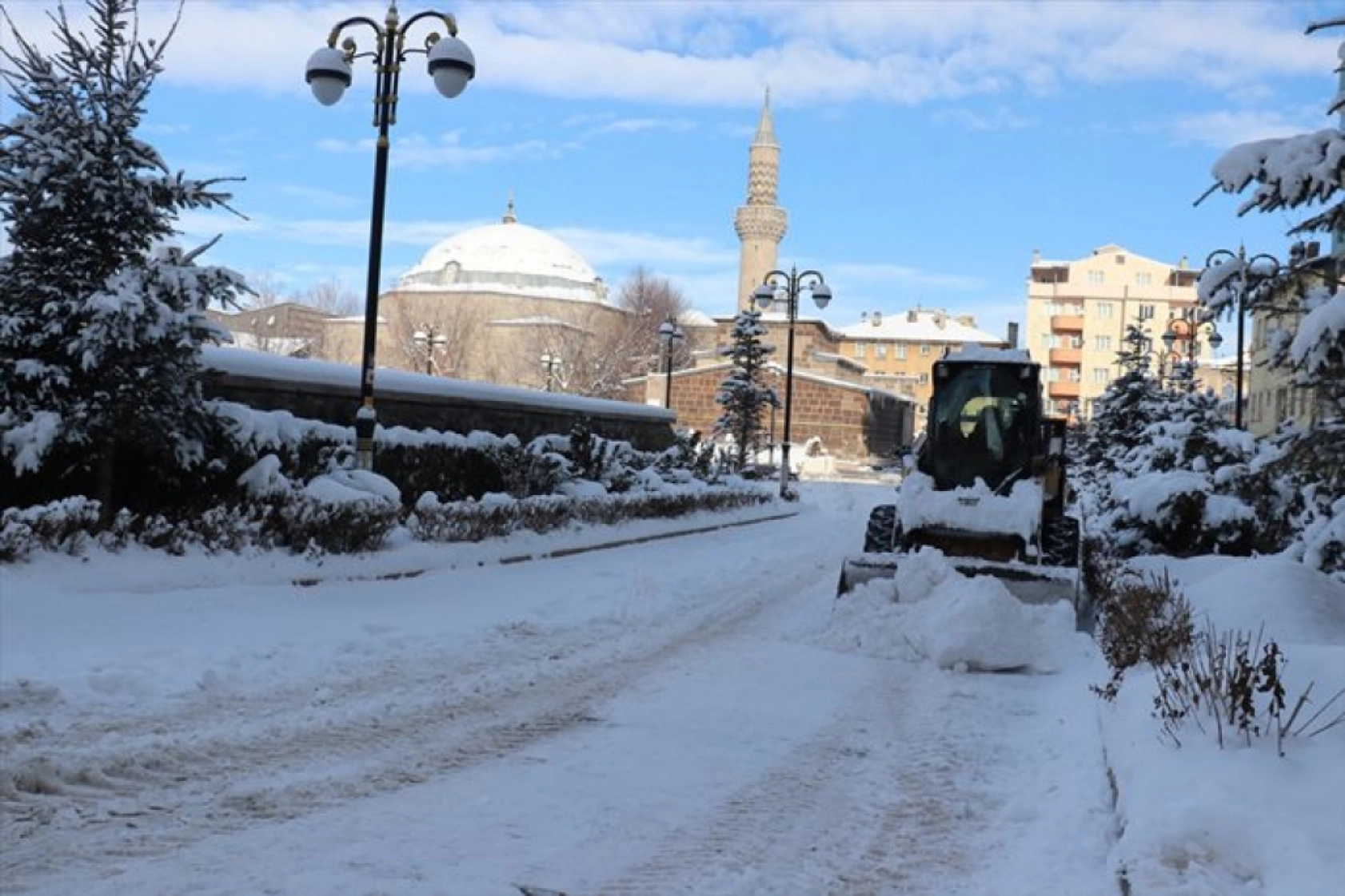 Erzurum, Kars, Ardahan, Ağrı ve Tunceli'de dondurucu soğuk etkili oluyor