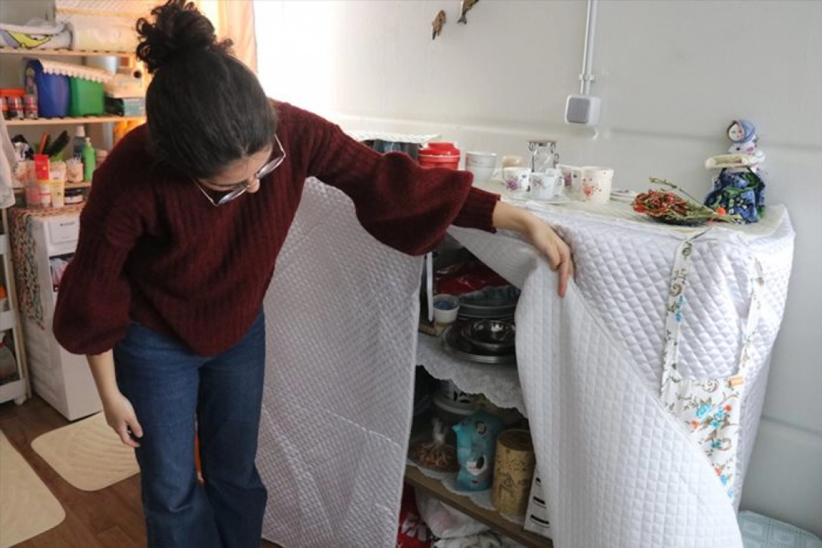 Vagon evler depremzede öğretim üyelerini ağırlıyor