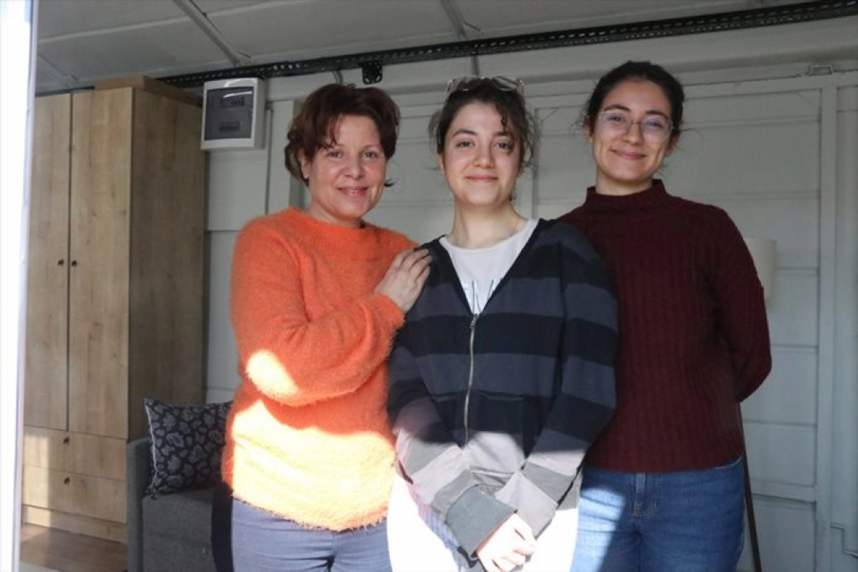 Vagon evler depremzede öğretim üyelerini ağırlıyor