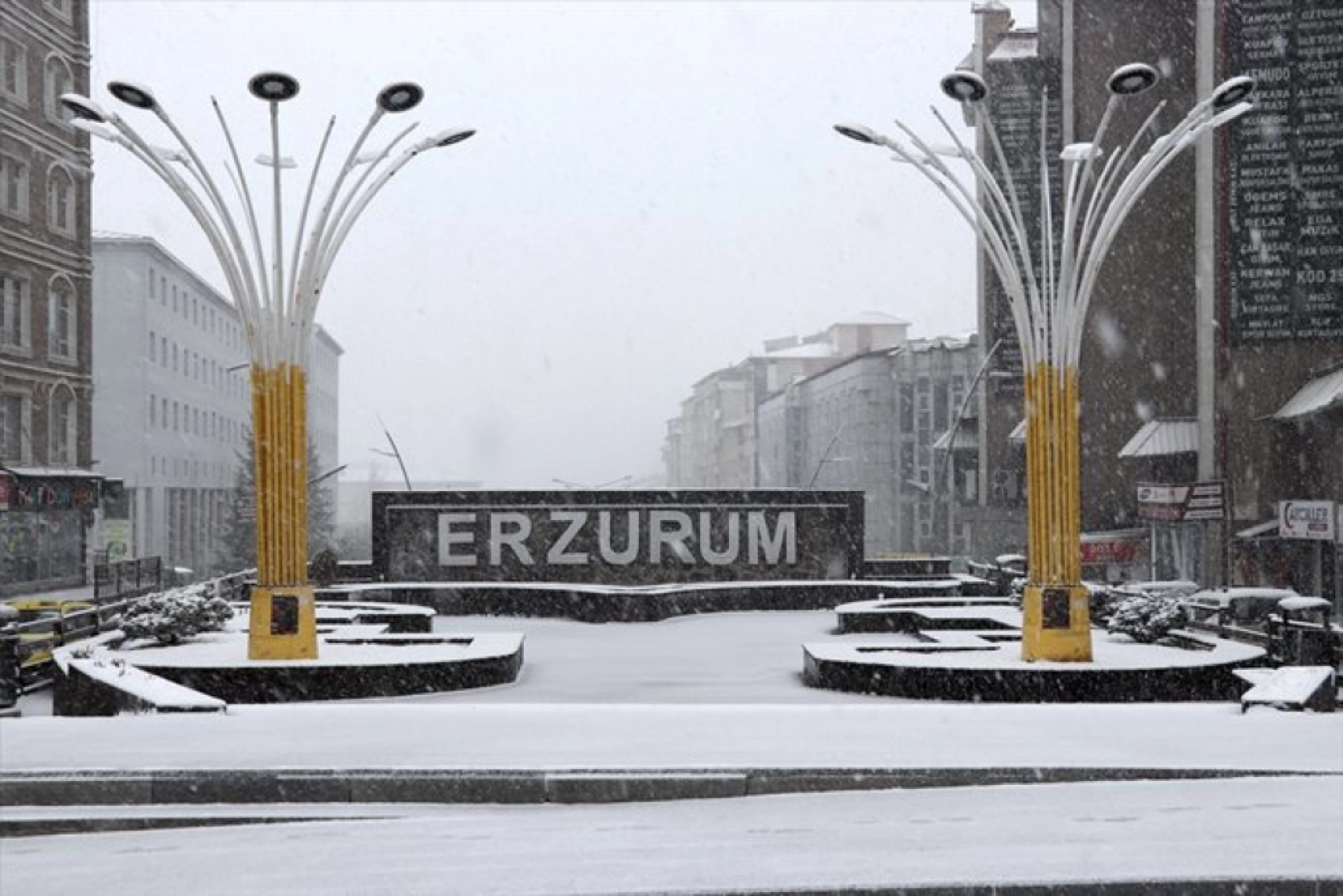 Erzurum, Ağrı, Kars ve Ardahan martta yeniden karla kaplandı