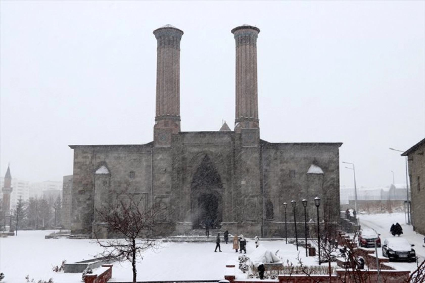 Erzurum, Ağrı, Kars ve Ardahan martta yeniden karla kaplandı