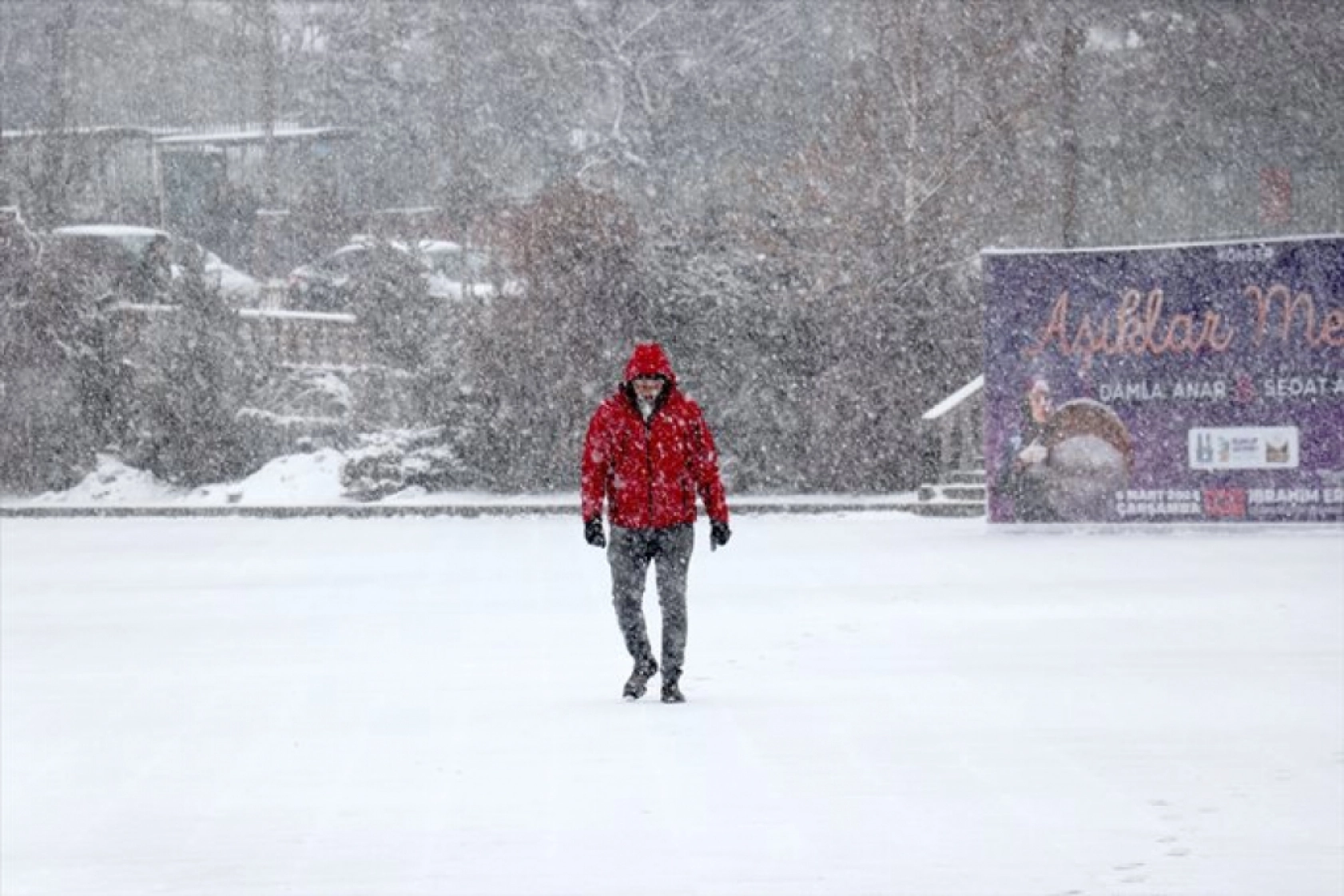 Erzurum, Ağrı, Kars ve Ardahan martta yeniden karla kaplandı