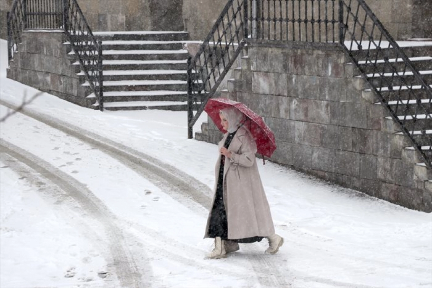 Erzurum, Ağrı, Kars ve Ardahan martta yeniden karla kaplandı