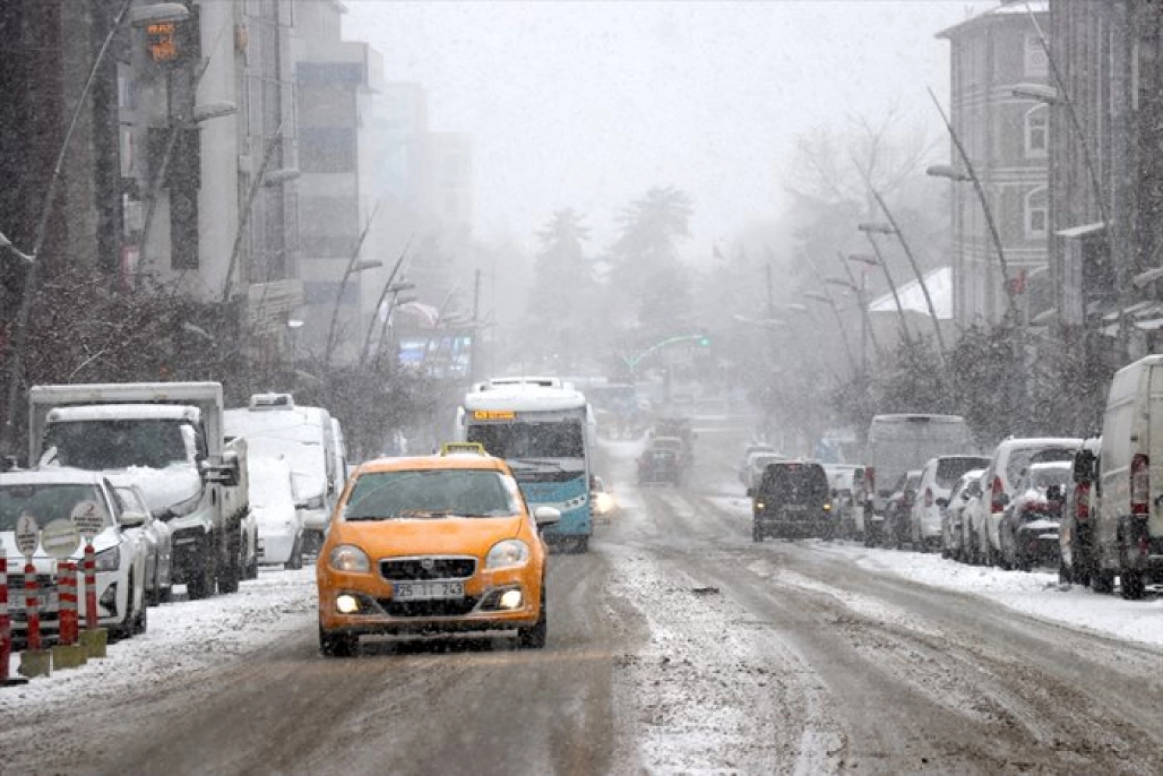 Erzurum, Ağrı, Kars ve Ardahan martta yeniden karla kaplandı