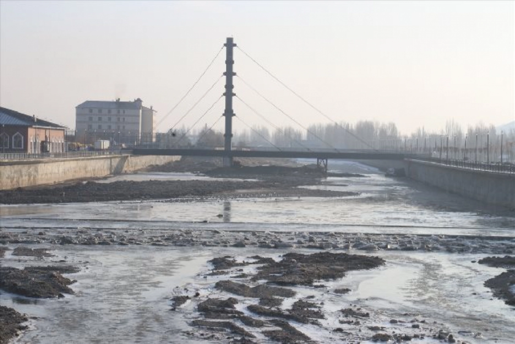 Doğu Anadolu'da göletler dondu, ev, iş yeri ve araçların camları buz tuttu