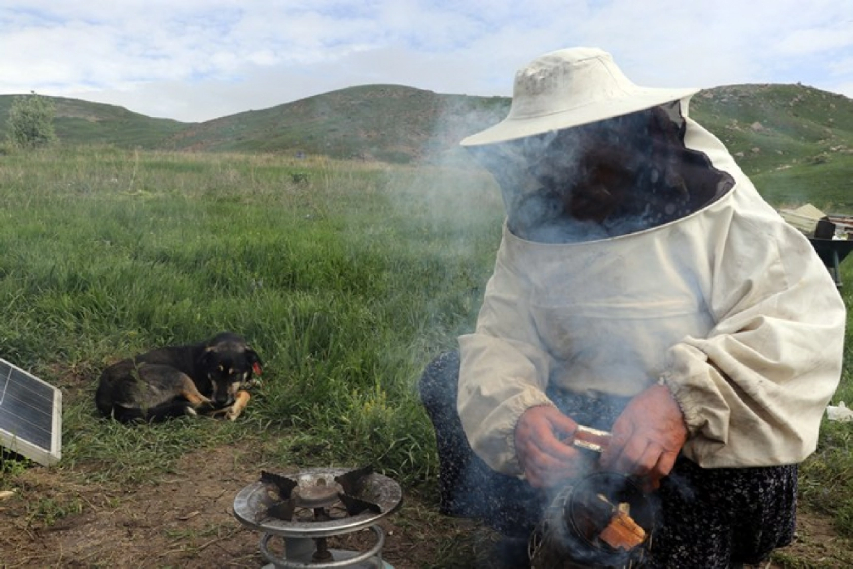 Üç kardeş Ağrı'nın dağlarında omuz omuza bal üretiyor