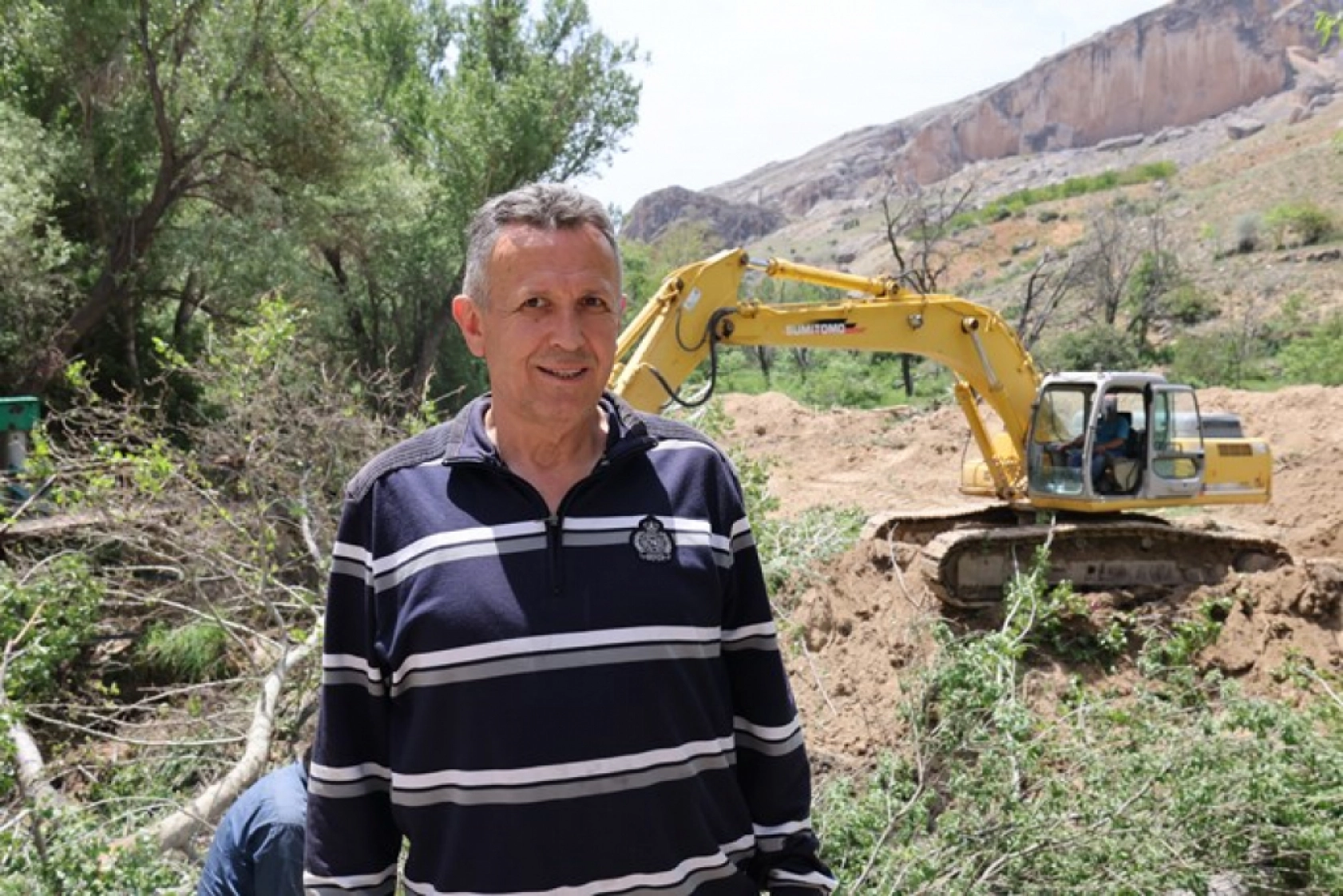 Hacılar Şeyhli Mahallesi köprü yapımına başlandı