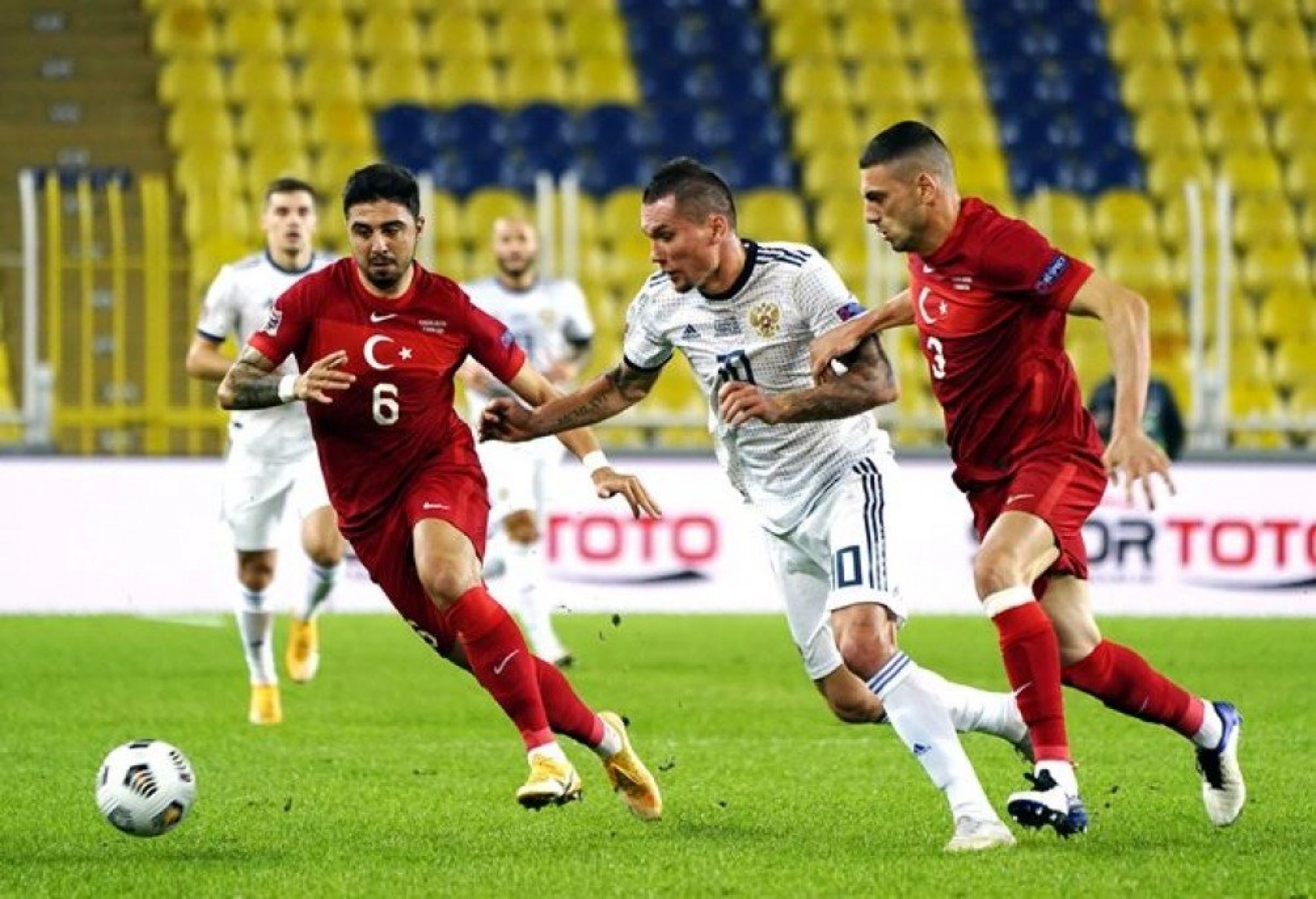 Türkiye Rusya Maçından Kareler