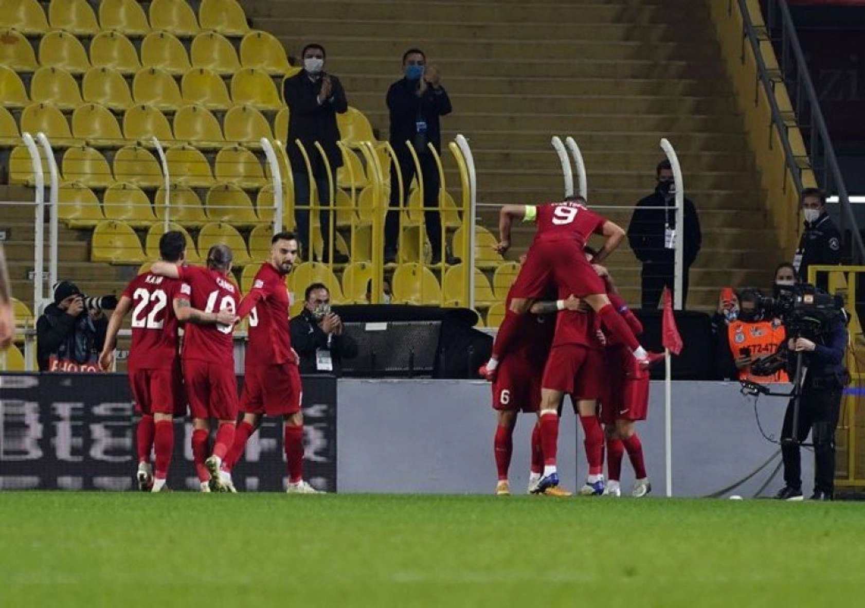 Türkiye Rusya Maçından Kareler