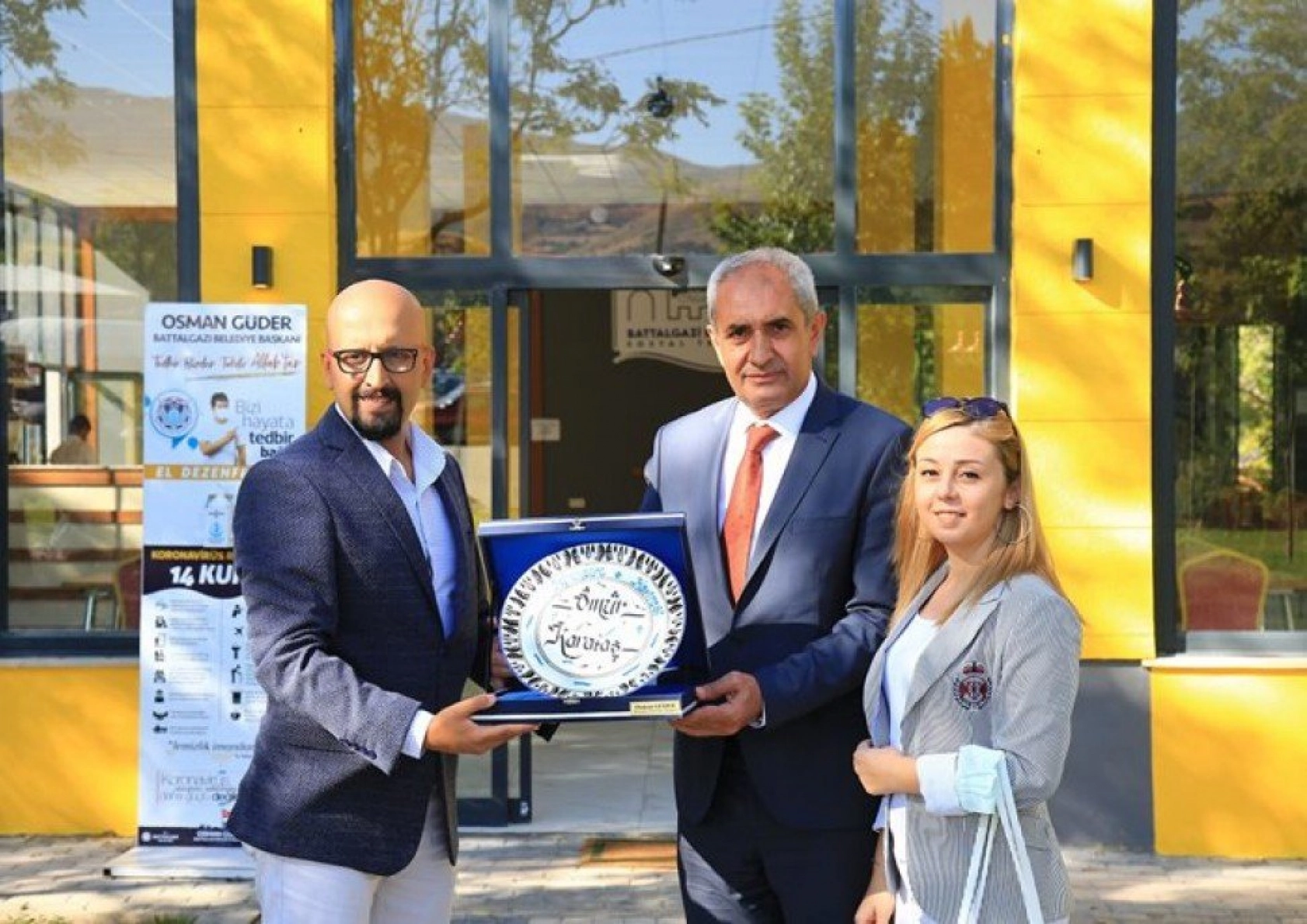 Turizmcilere İspendere Şifalı İçmeleri Tanıtımından Kareler