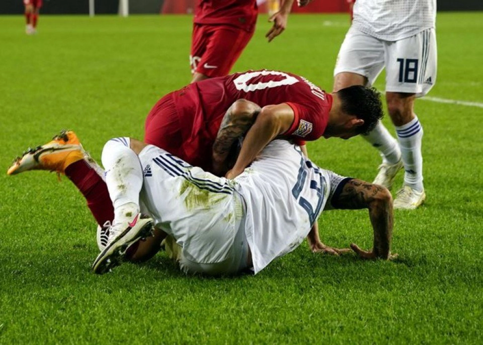 Türkiye Rusya Maçından Kareler