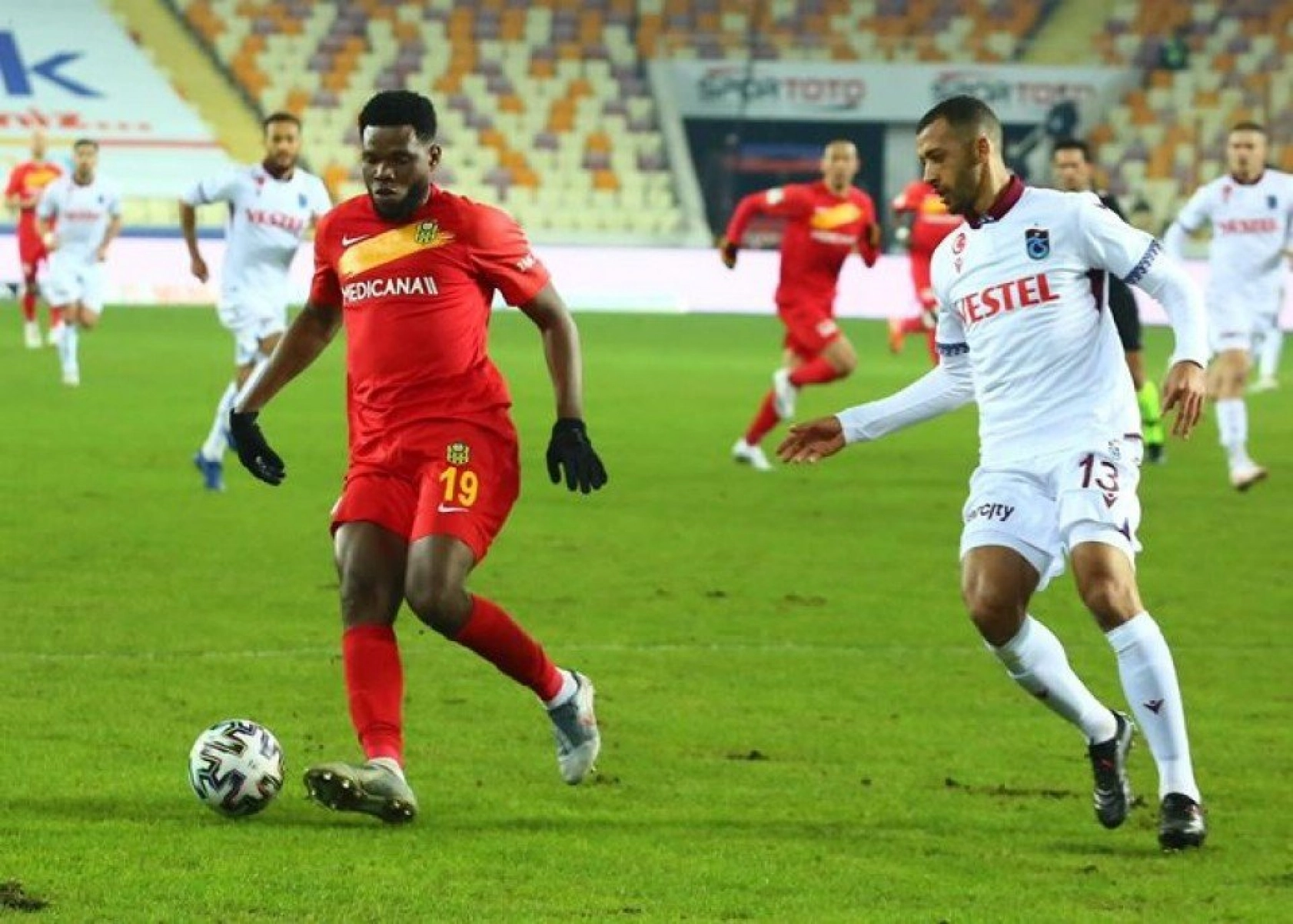 Trabzospor Karşılaşmasından Kareler