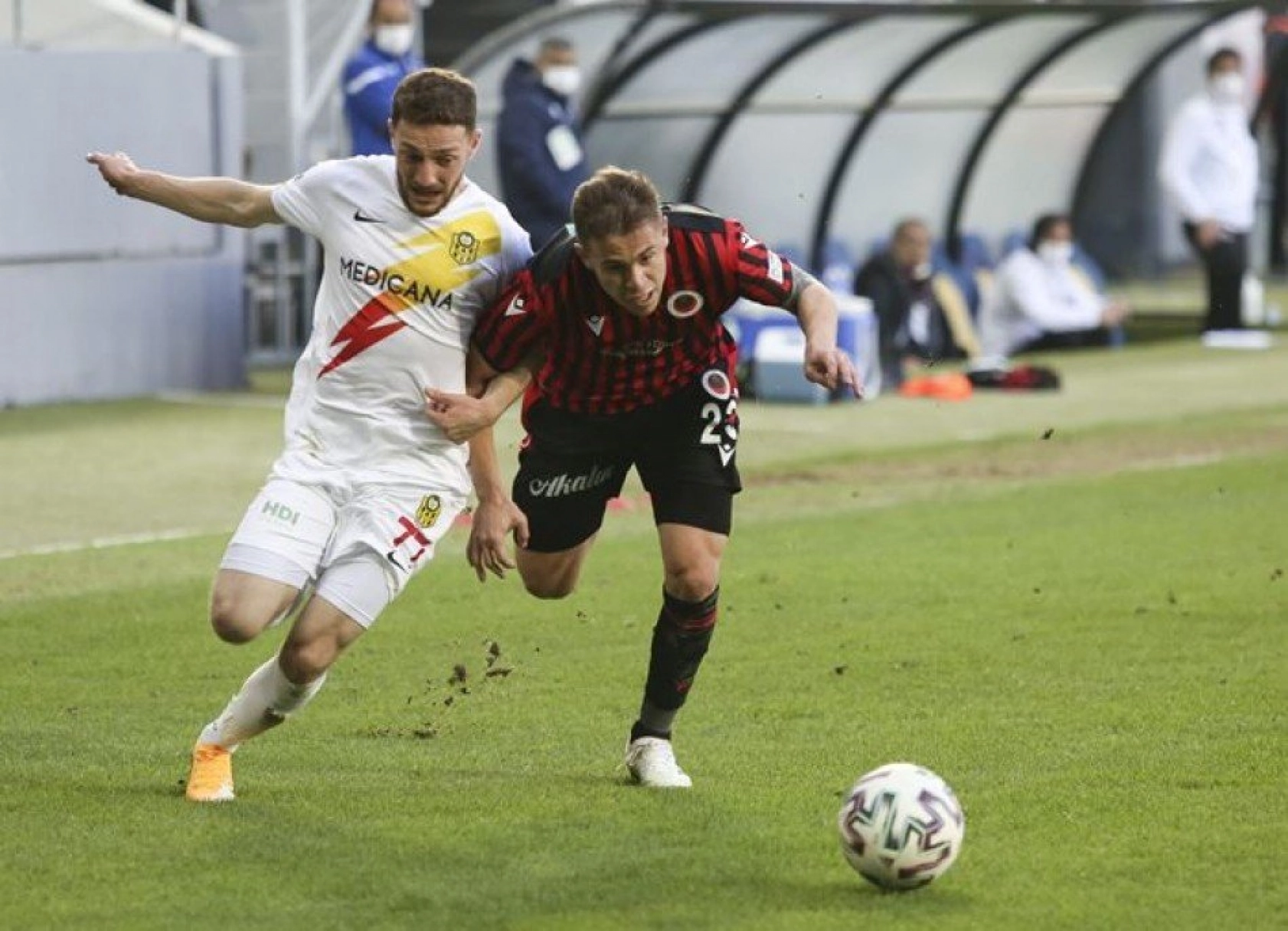 Geçlerbirliği Yeni Malatyaspor Maçından Kareler