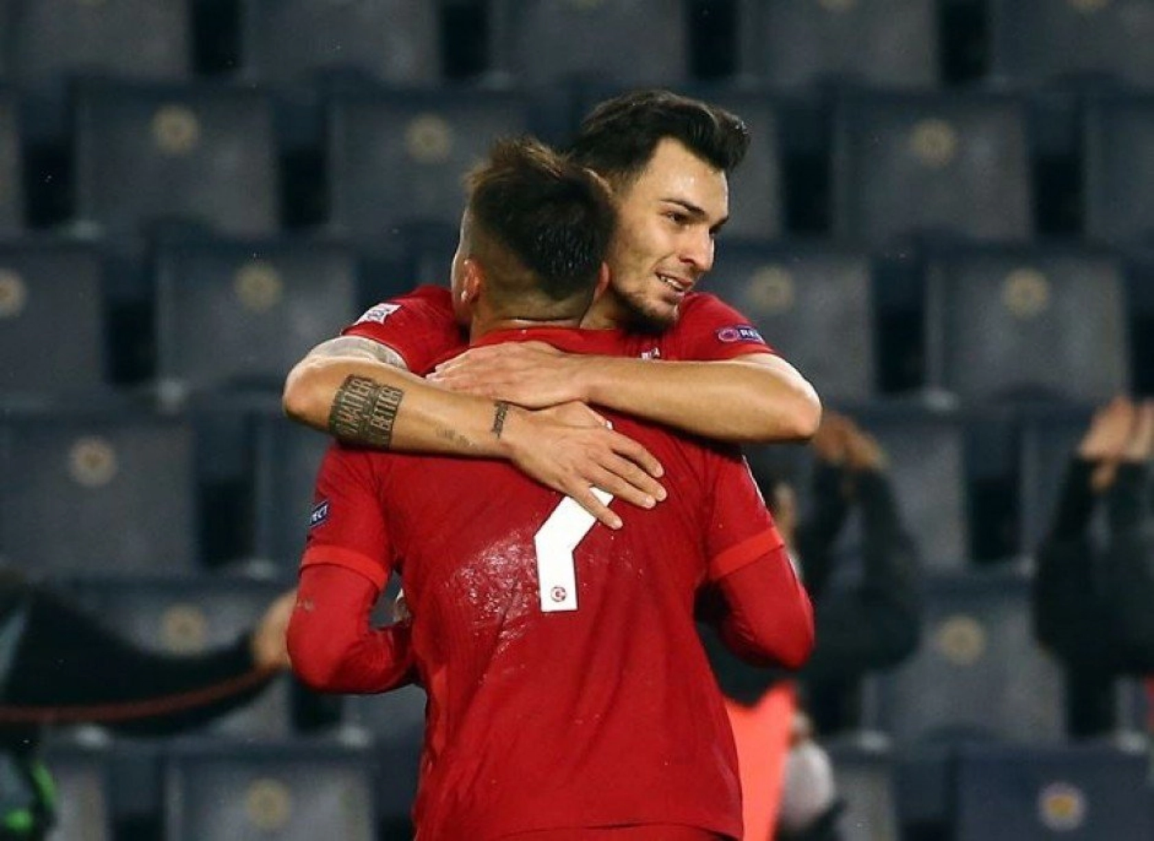 Türkiye Rusya Maçından Kareler