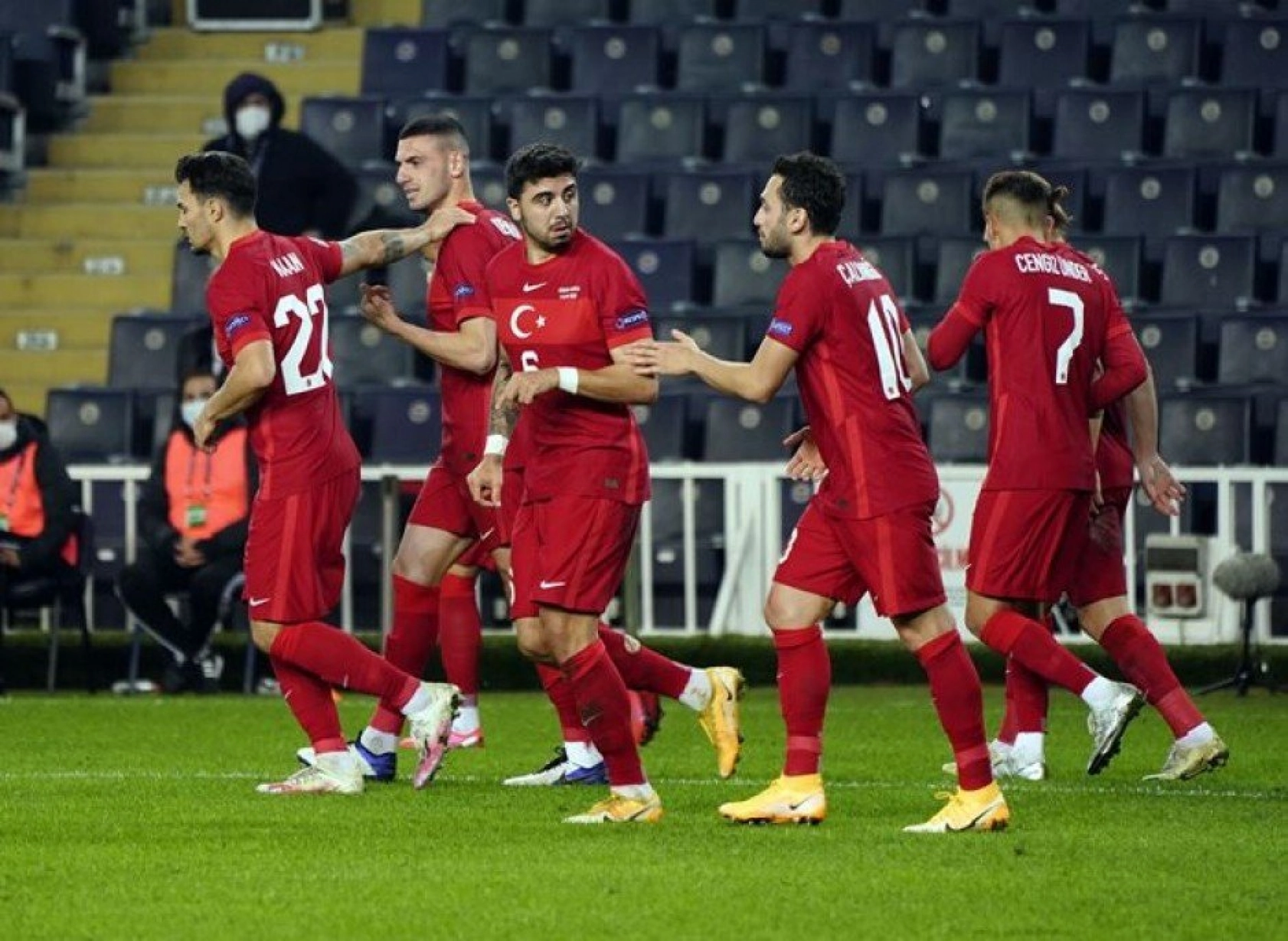 Türkiye Rusya Maçından Kareler