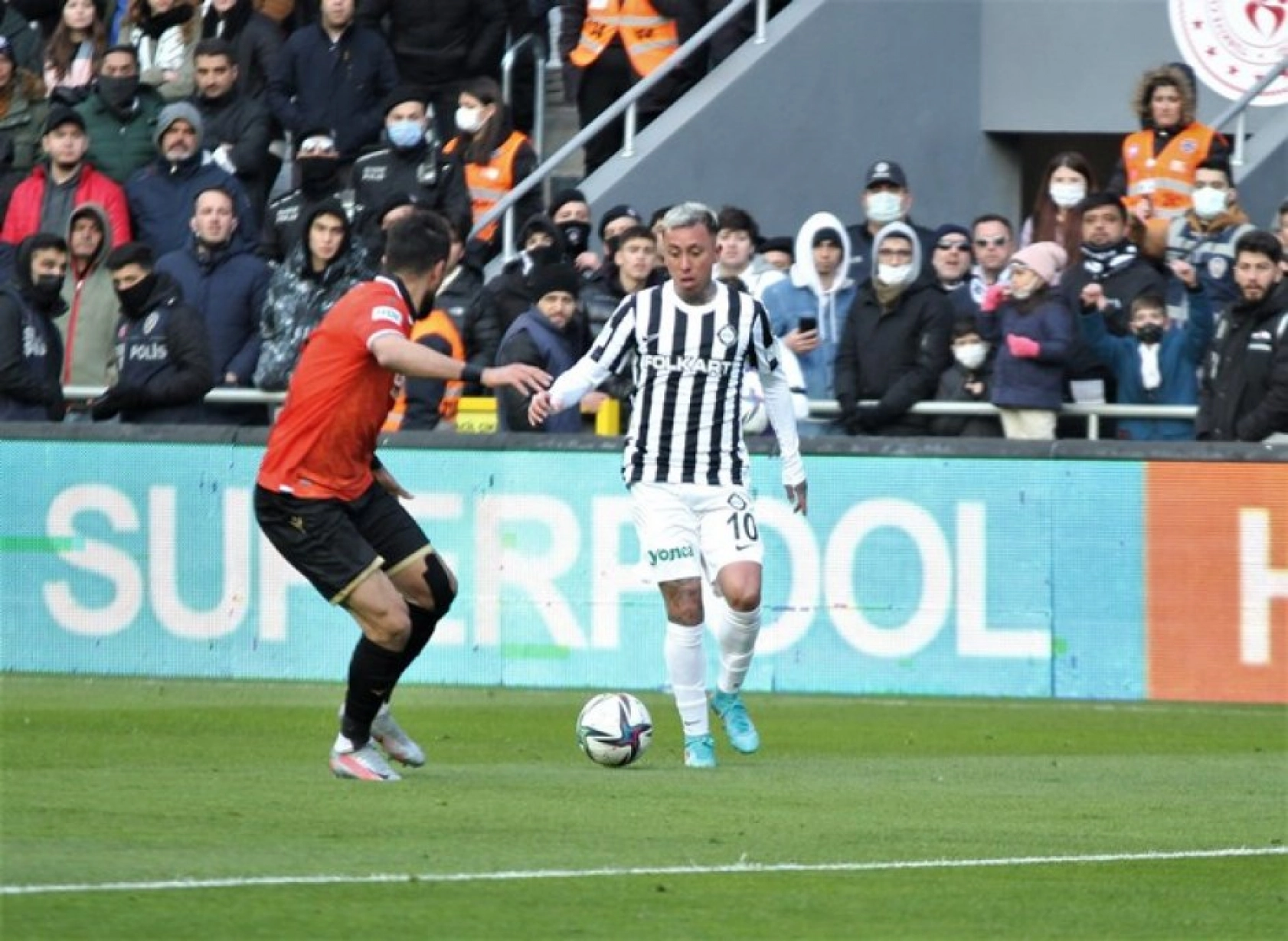 Altay Yeni Malatyaspor Karşılaşmasından Kareler