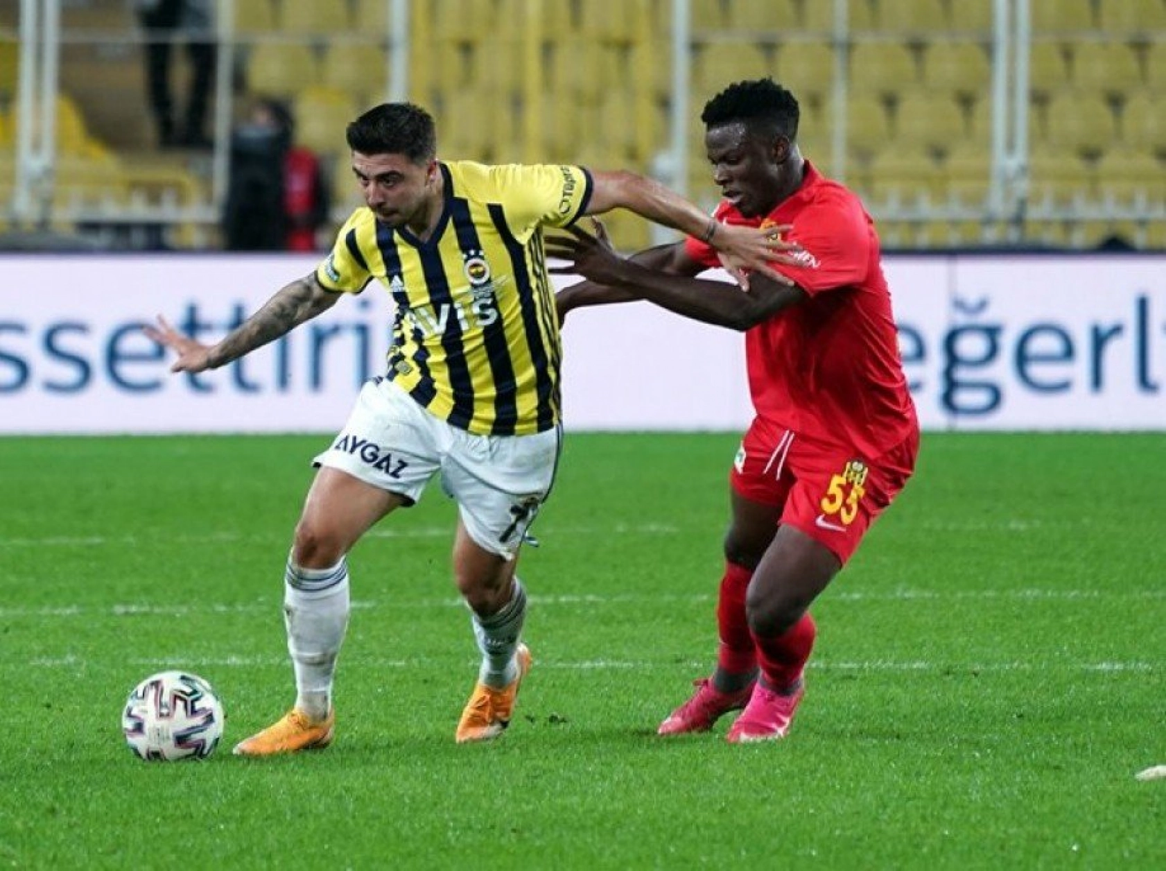 Fenerbahce Yeni Malatyaspor Karşılaşmasından Kareler