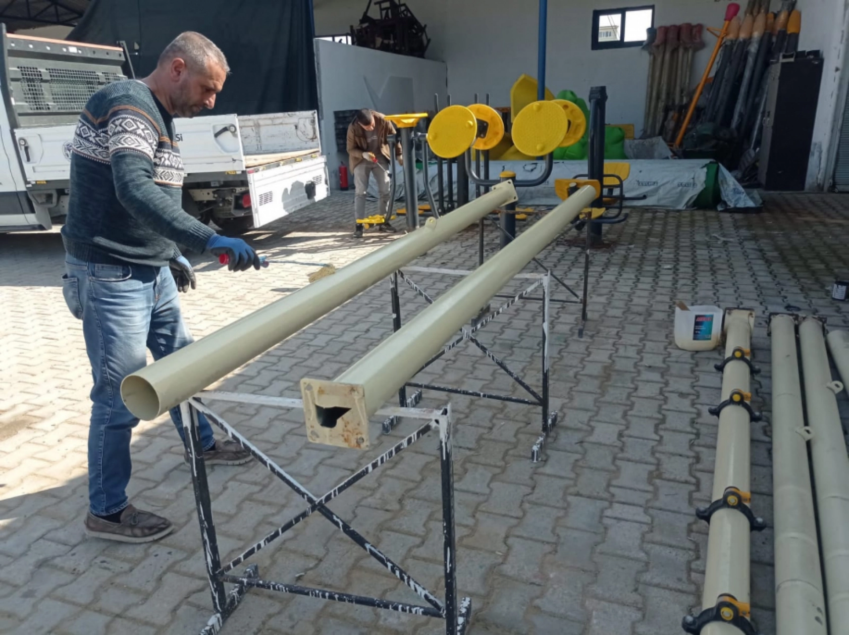 Bayram Tatili Hizmetle Geçti