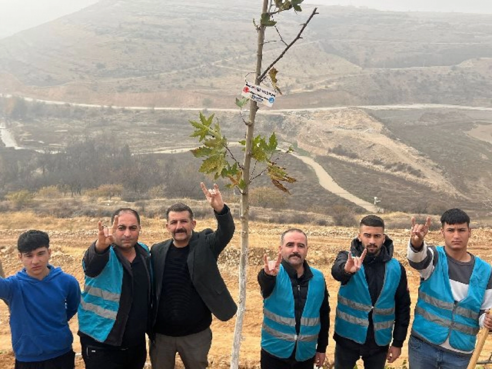 Ülkü Ocakları Malatya İl Başkanlığı'ndan Fidan Dikimi: Geleceğe Yeşil Miras